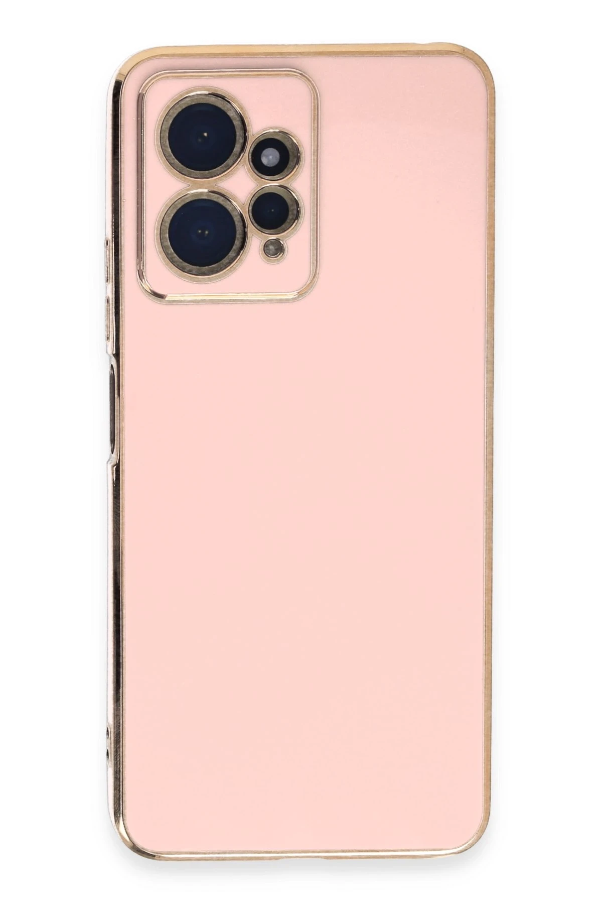 Newface Xiaomi Redmi Note 12 4G Kılıf Volet Silikon - Pembe