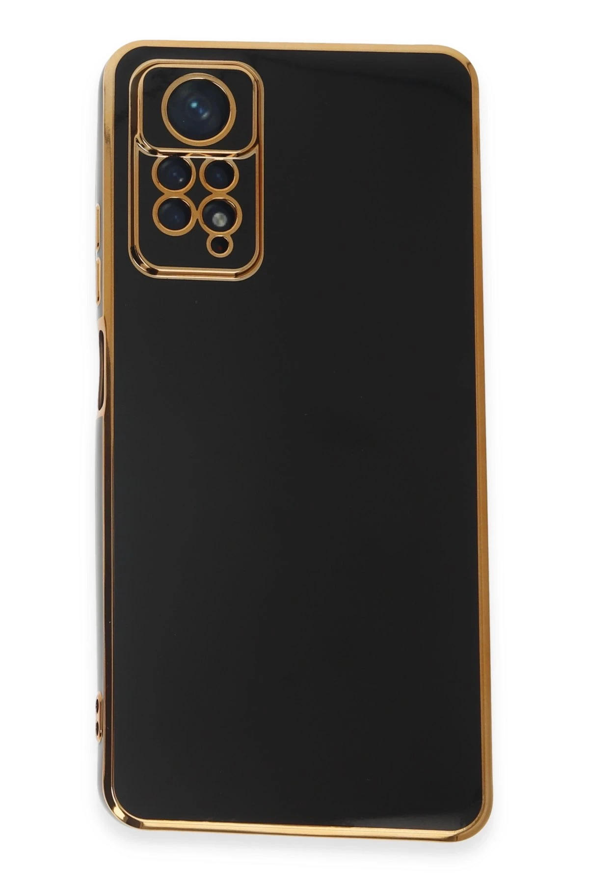 Newface Xiaomi Redmi Note 12 Pro 4G Kılıf Volet Silikon - Siyah