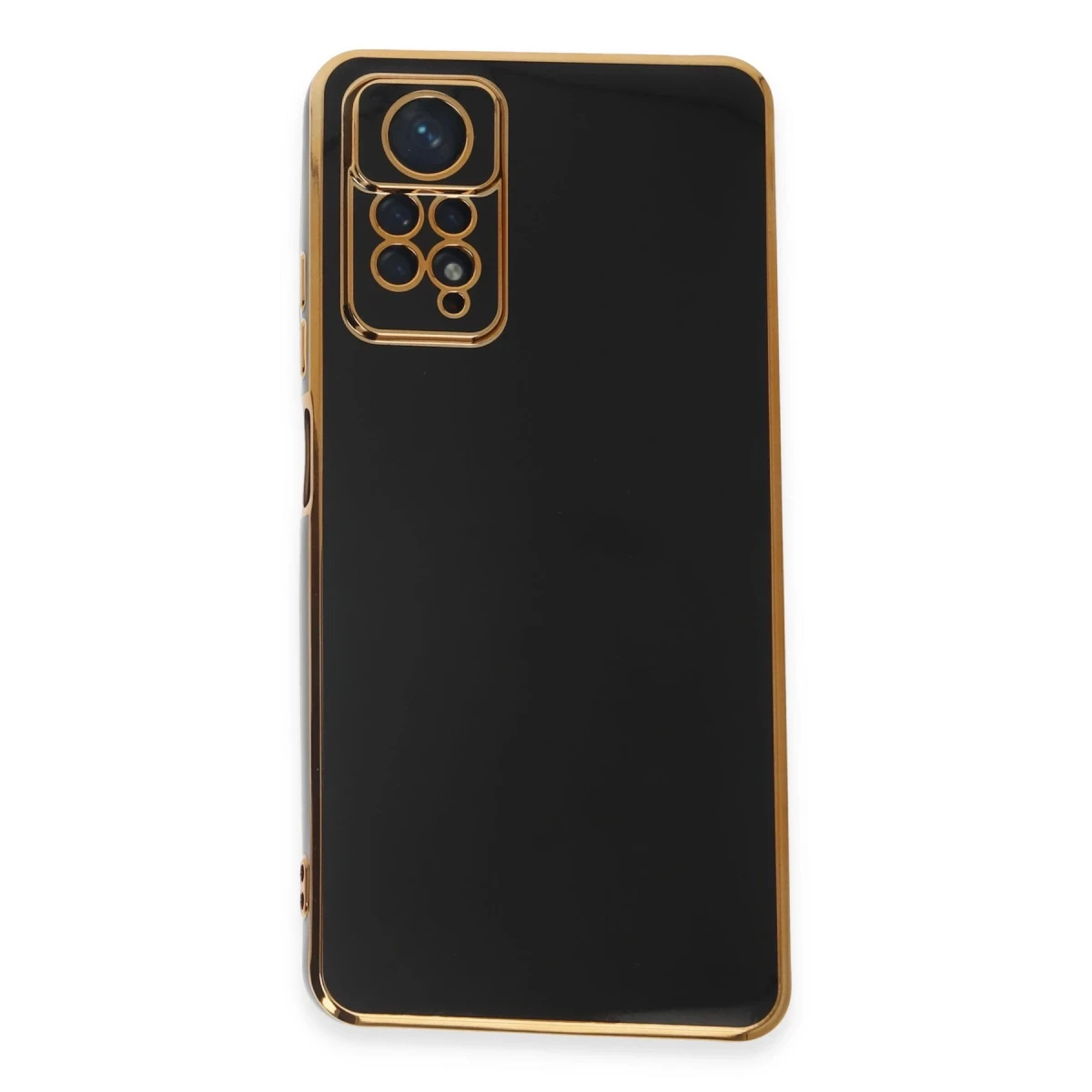 Newface Xiaomi Redmi Note 12 Pro 4G Kılıf Volet Silikon - Siyah