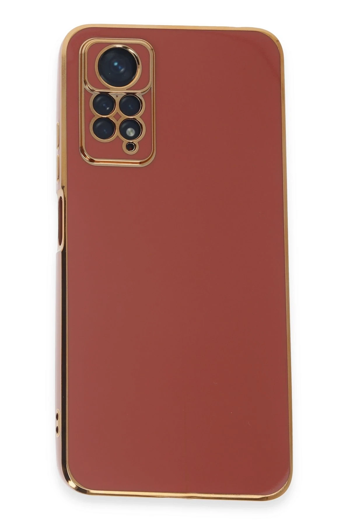 Newface Xiaomi Redmi Note 12 Pro 4G Kılıf Volet Silikon - Kırmızı