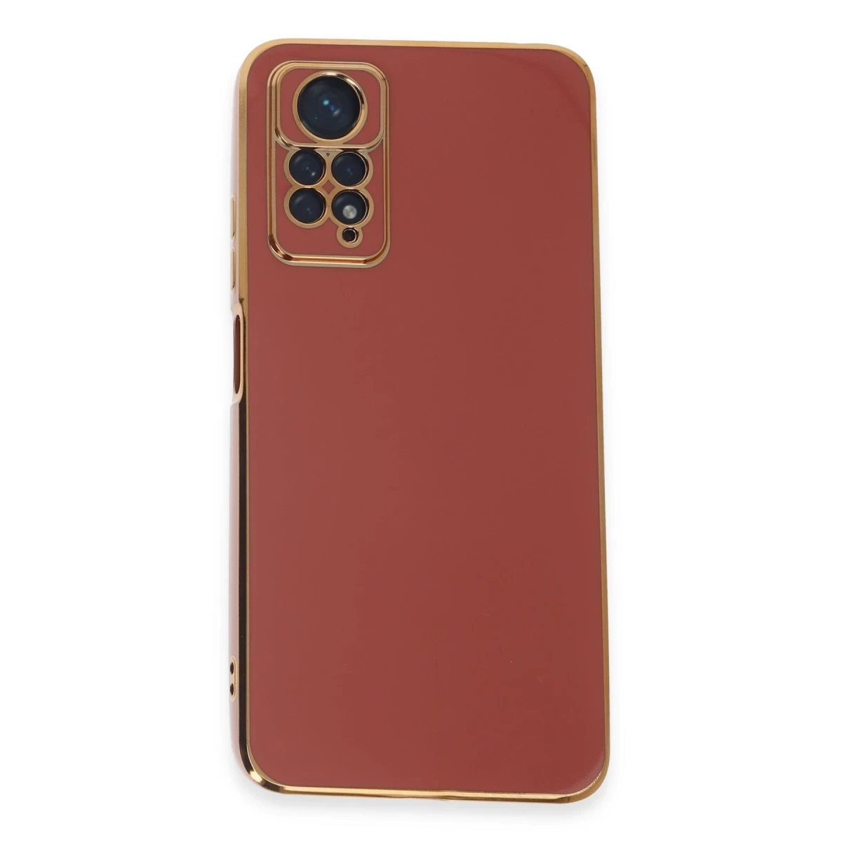Newface Xiaomi Redmi Note 12 Pro 4G Kılıf Volet Silikon - Kırmızı