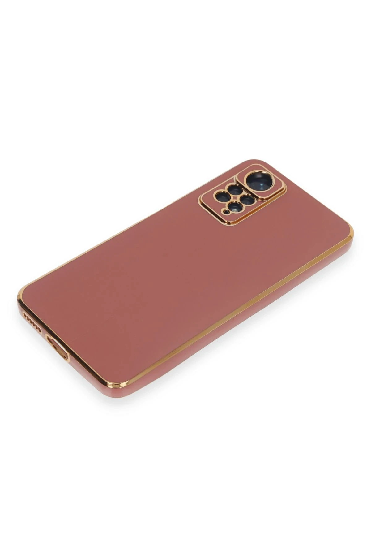 Newface Xiaomi Redmi Note 12 Pro 4G Kılıf Volet Silikon - Kırmızı