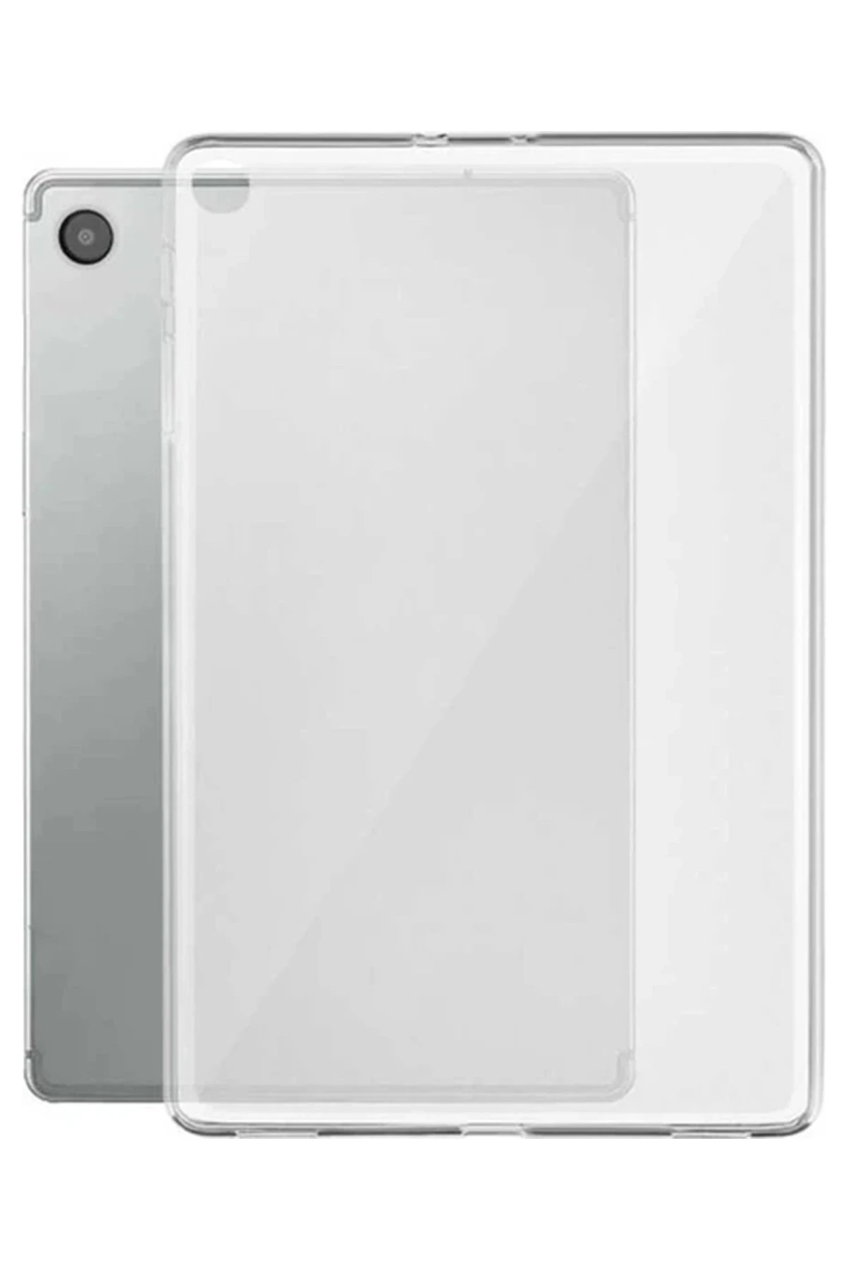 Newface Samsung Galaxy X200 Tab A8 10.5 Kılıf Tablet Şeffaf Silikon - Şeffaf