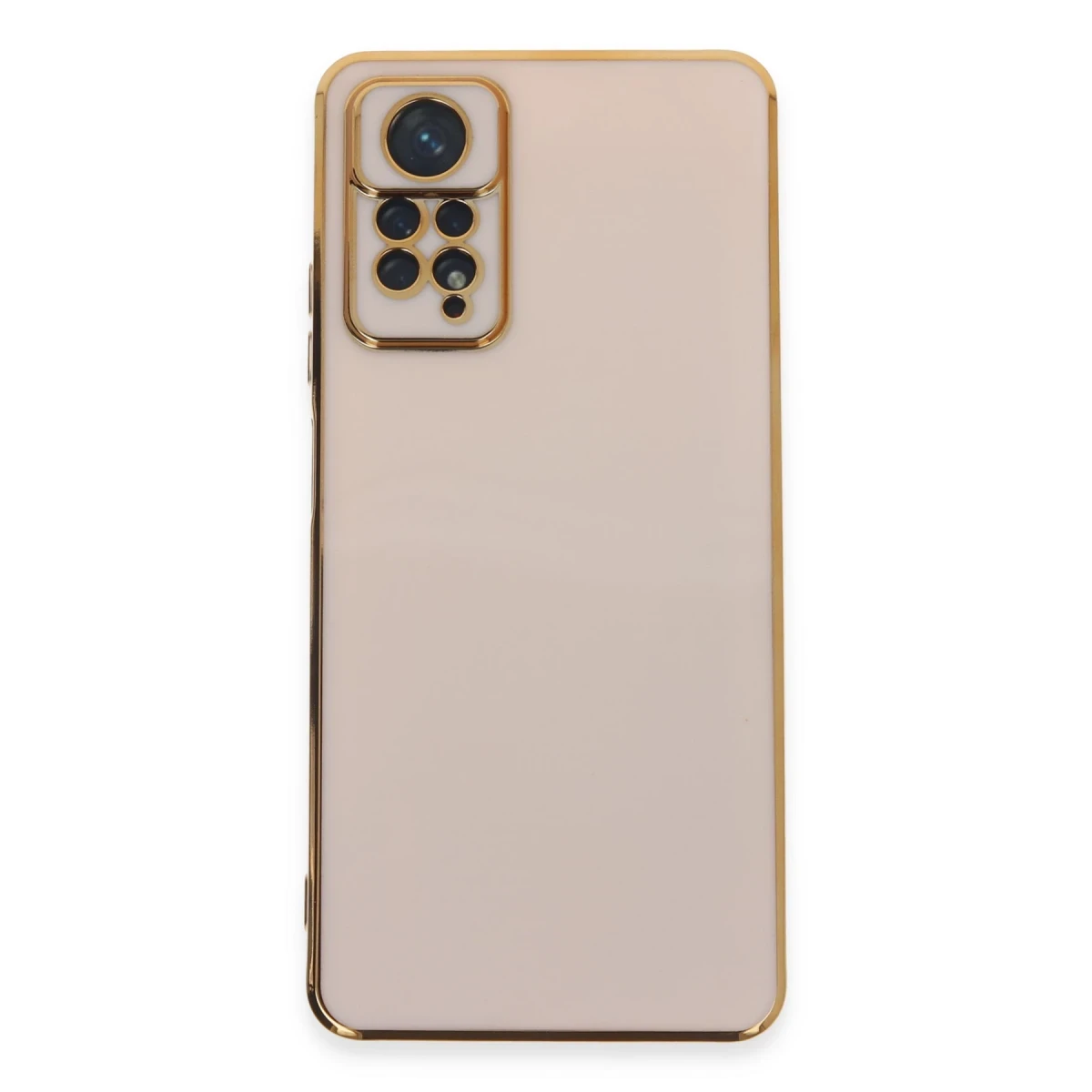 Newface Xiaomi Redmi Note 12 Pro 4G Kılıf Volet Silikon - Pembe