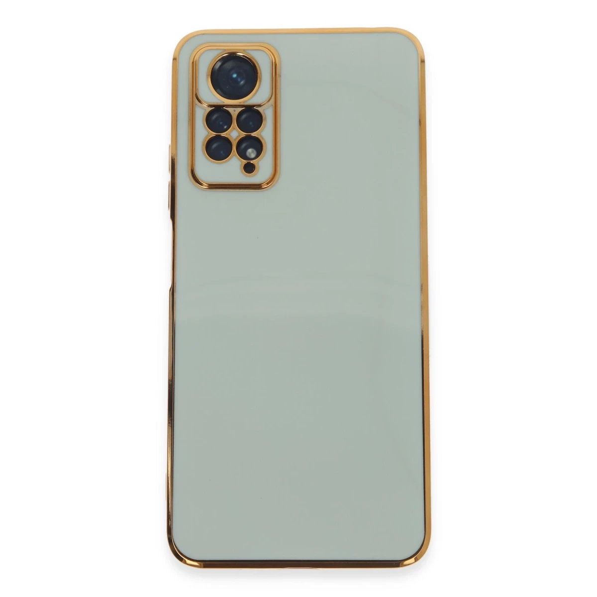 Newface Xiaomi Redmi Note 12 Pro 4G Kılıf Volet Silikon - Açık Yeşil