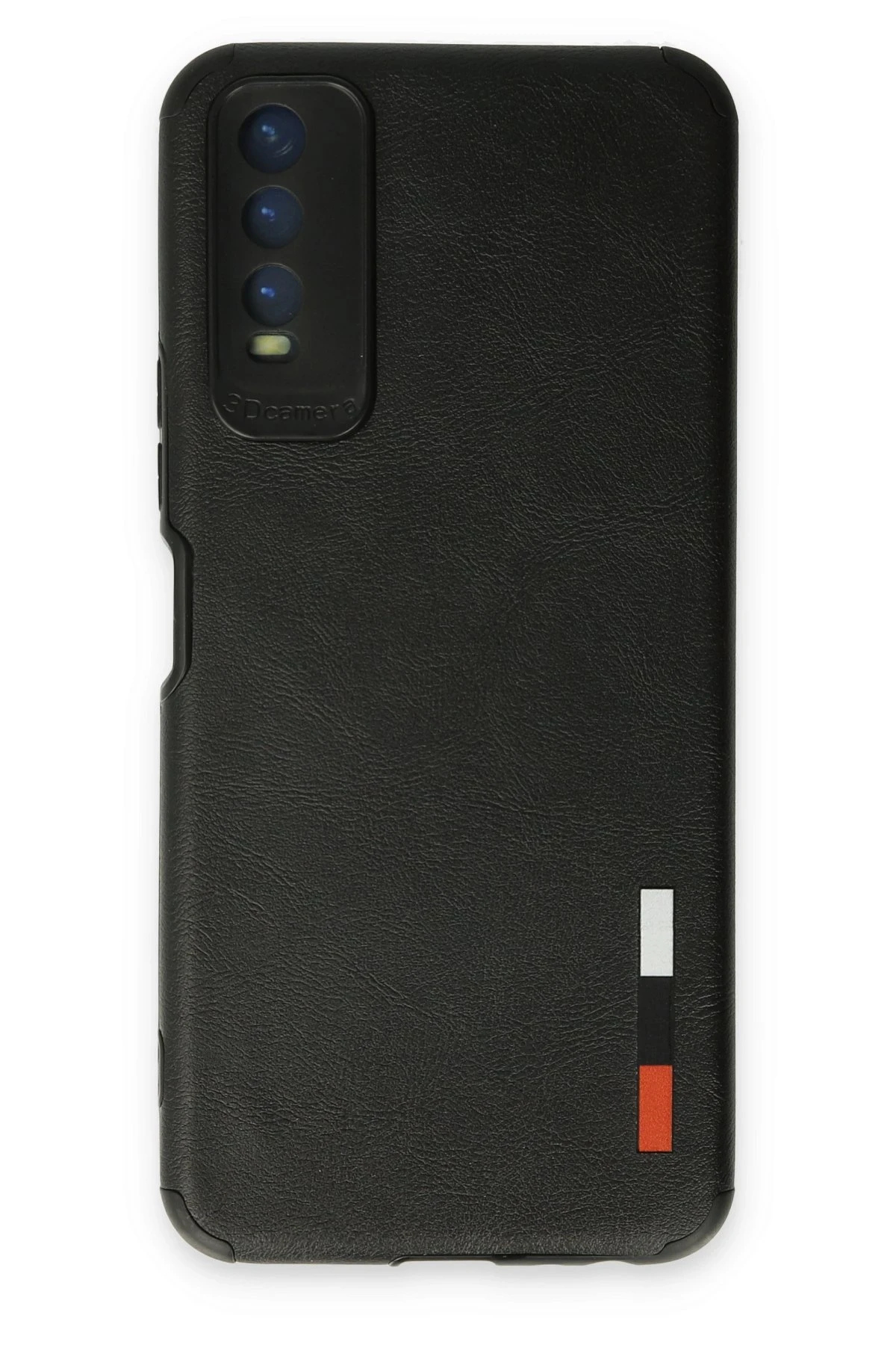 Newface Vivo Y11S Kılıf Loop Deri Silikon - Siyah