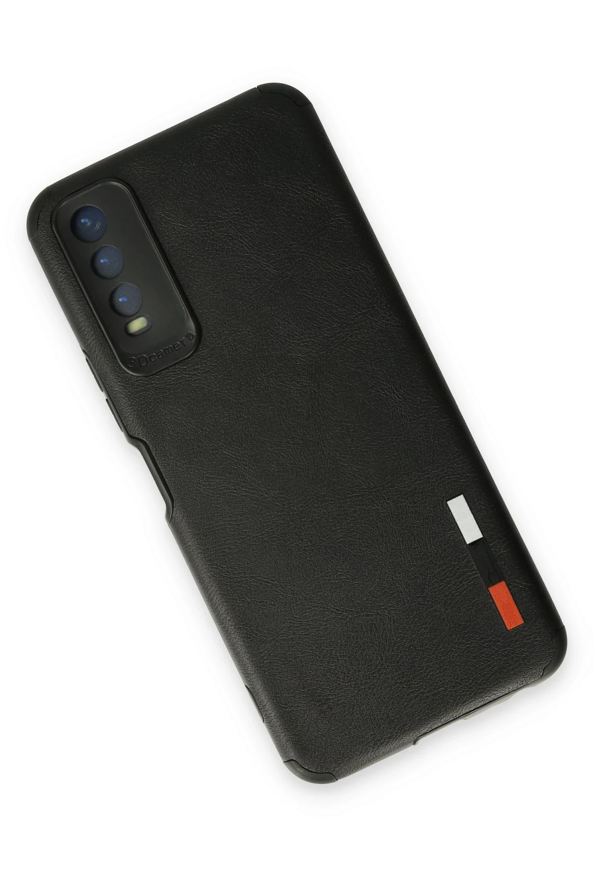 Newface Vivo Y11S Kılıf Loop Deri Silikon - Siyah