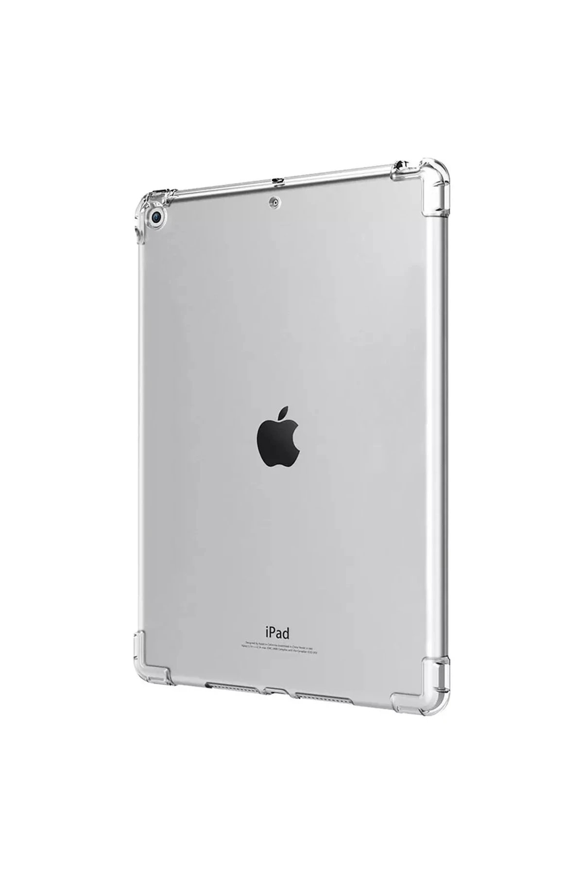 Newface iPad 10.2 (7.nesil) Kılıf Anti Shock Tablet Silikon - Şeffaf