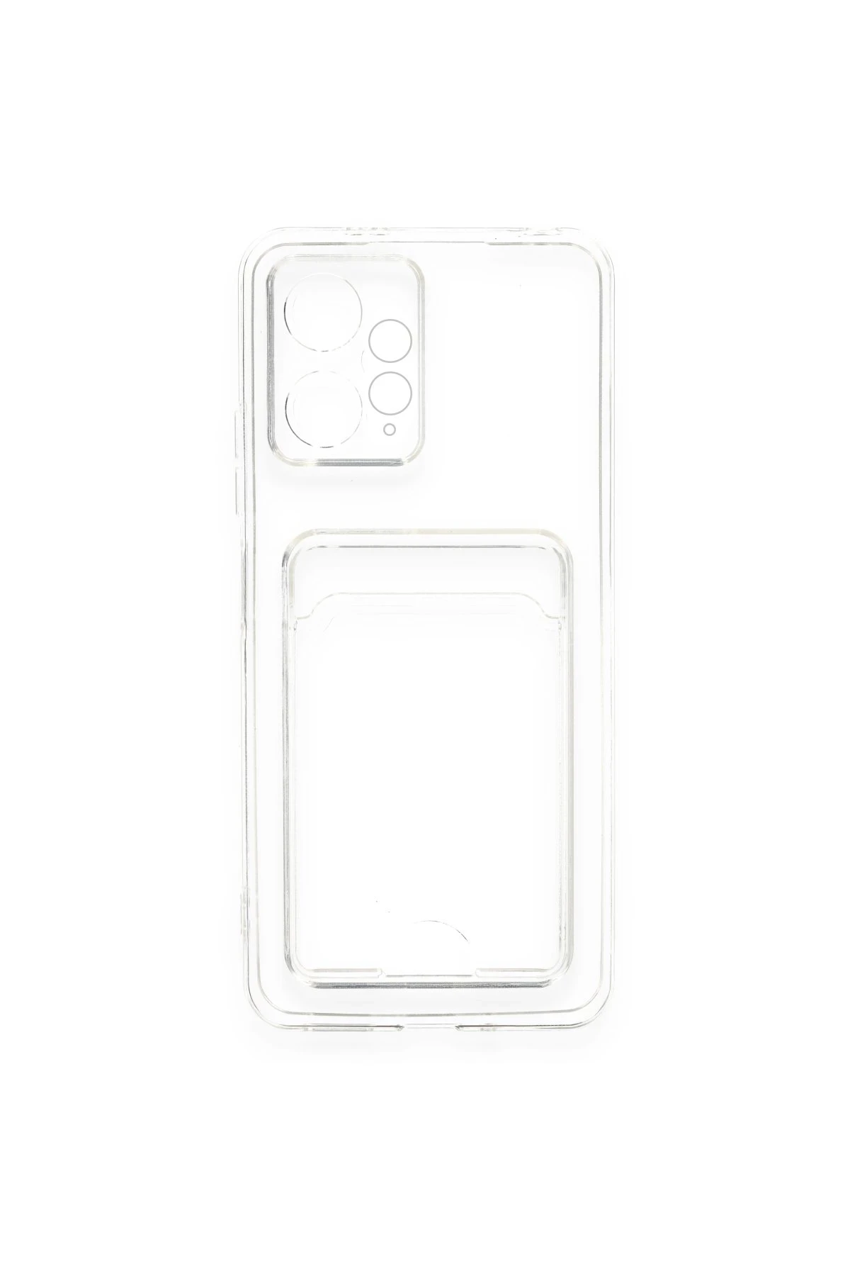 Newface Xiaomi Redmi Note 12 4G Kılıf Kart Şeffaf Silikon - Şeffaf