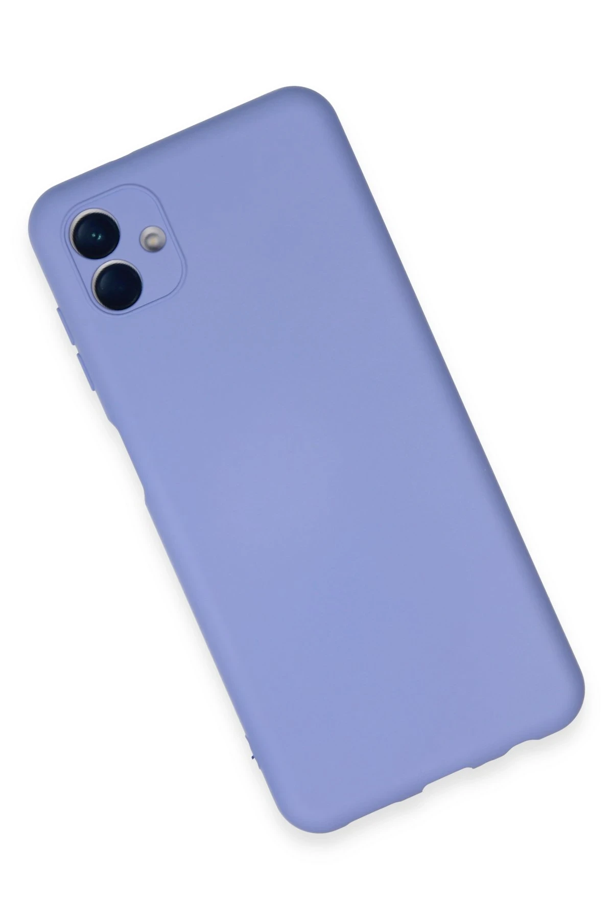 Newface Samsung Galaxy A04E Kılıf Nano içi Kadife Silikon - Lila