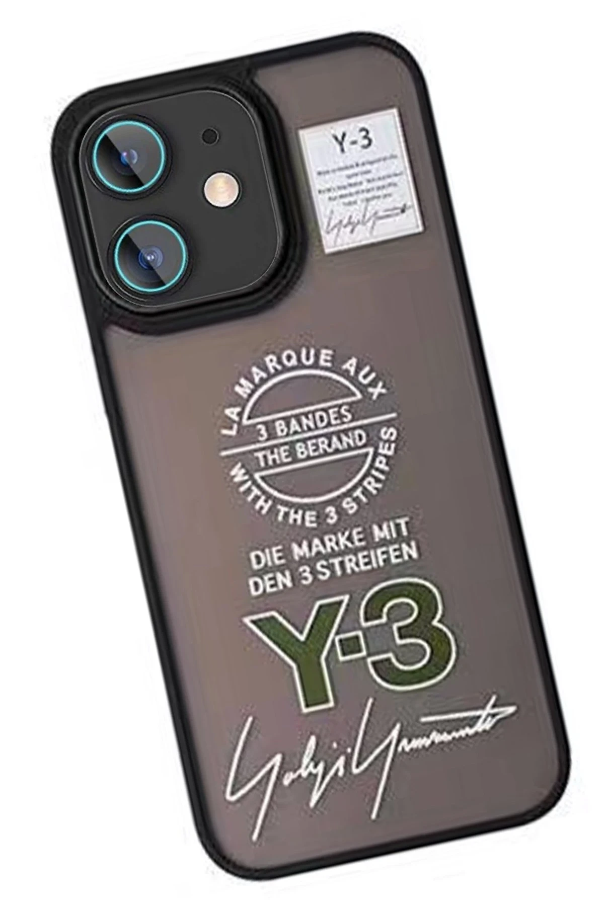 Movenchy Apple iPhone 11 Terra Desenli Kapak - Siyah - 1 — görsel 2