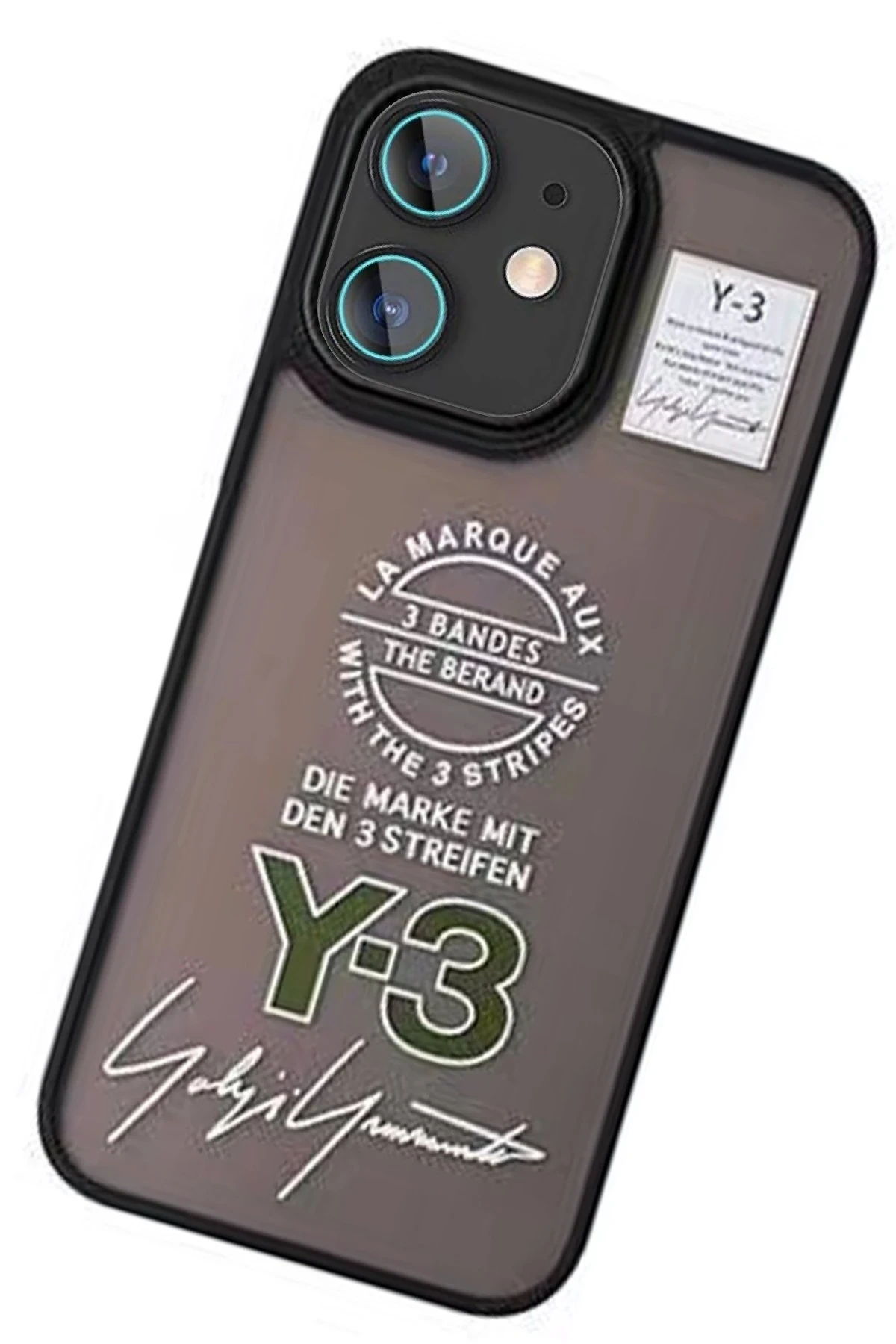 Movenchy Apple iPhone 11 Terra Desenli Kapak - Siyah - 1 — görsel 3