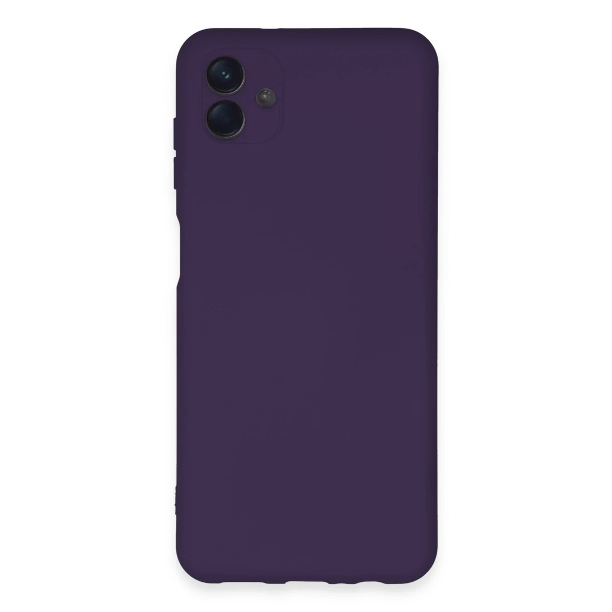Newface Samsung Galaxy A04E Kılıf Nano içi Kadife Silikon - Mor