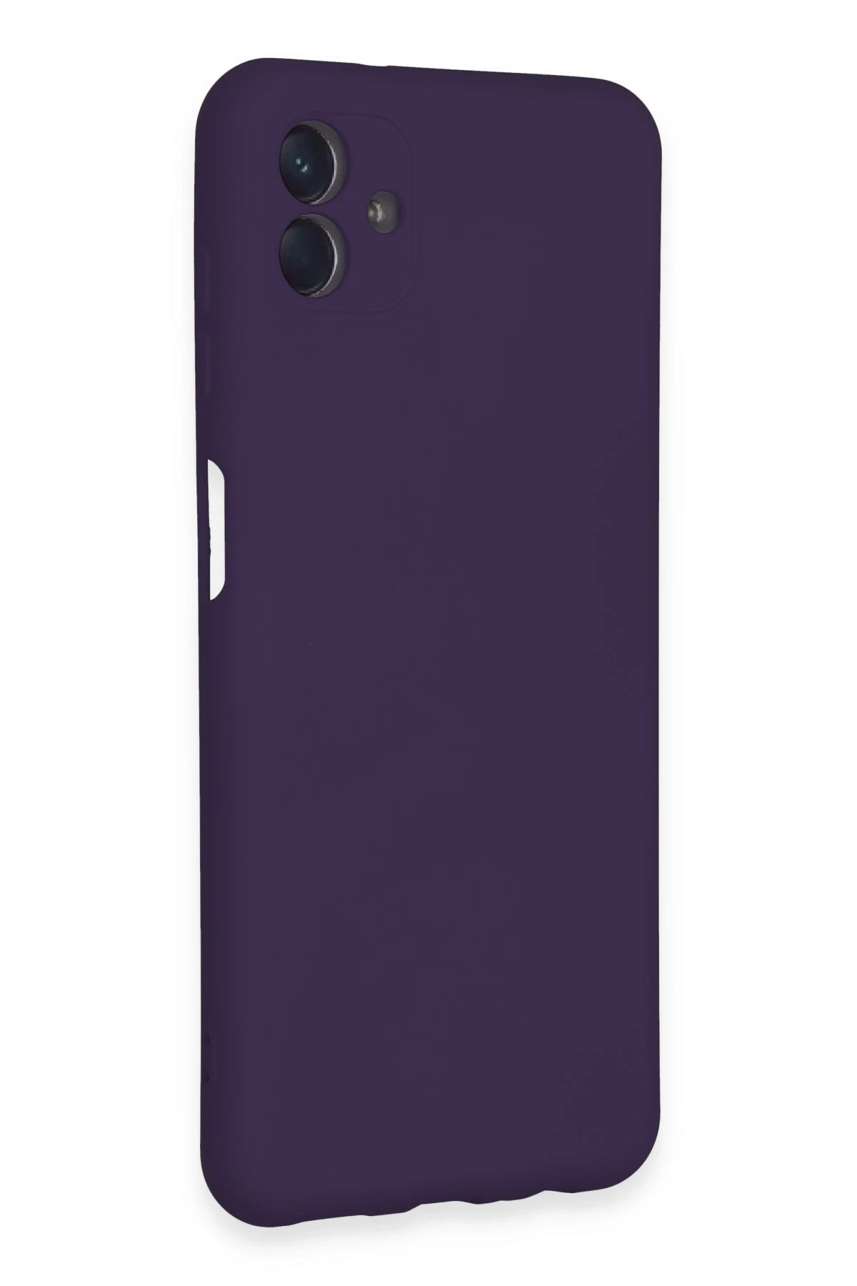 Newface Samsung Galaxy A04E Kılıf Nano içi Kadife Silikon - Mor