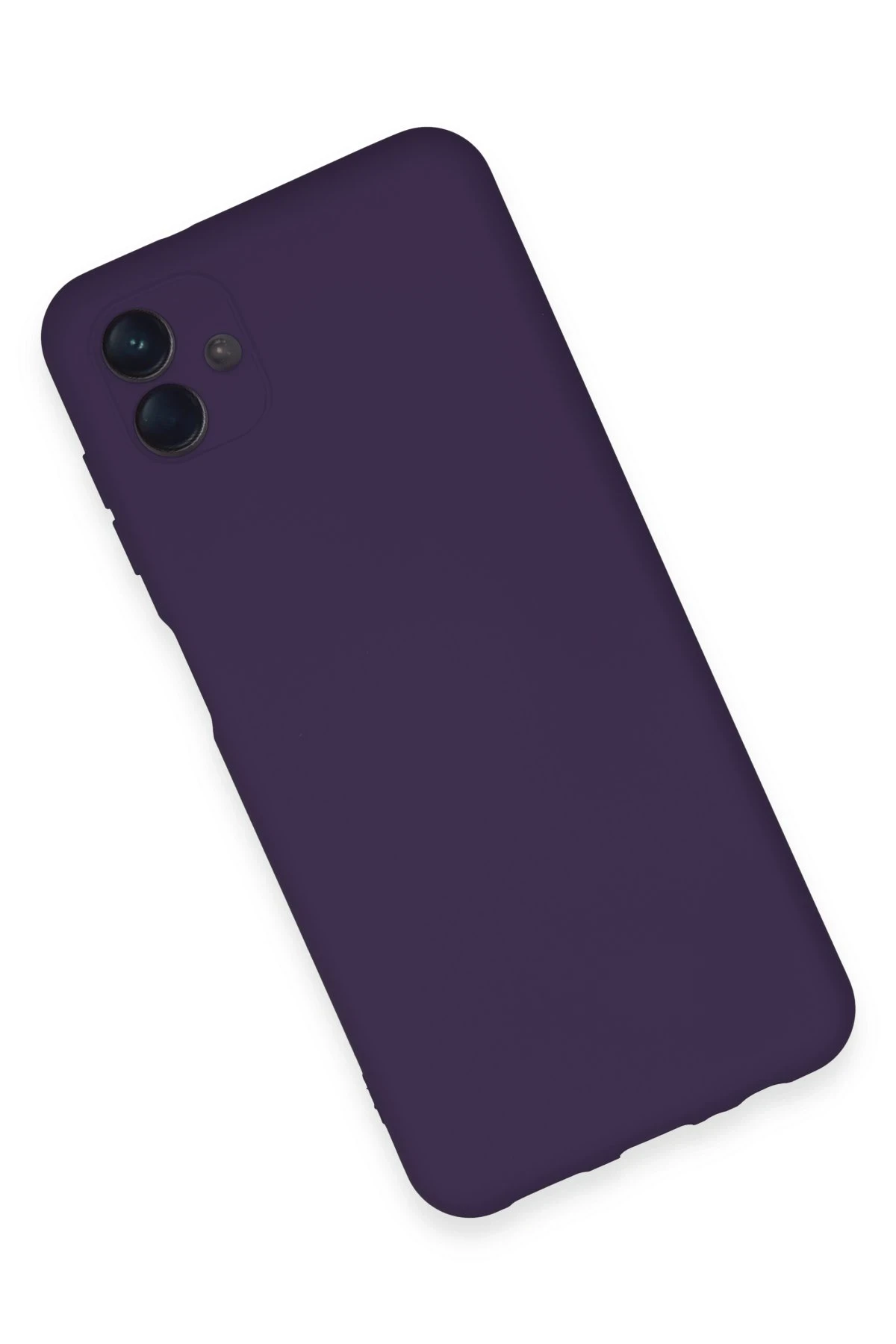 Newface Samsung Galaxy A04E Kılıf Nano içi Kadife Silikon - Mor