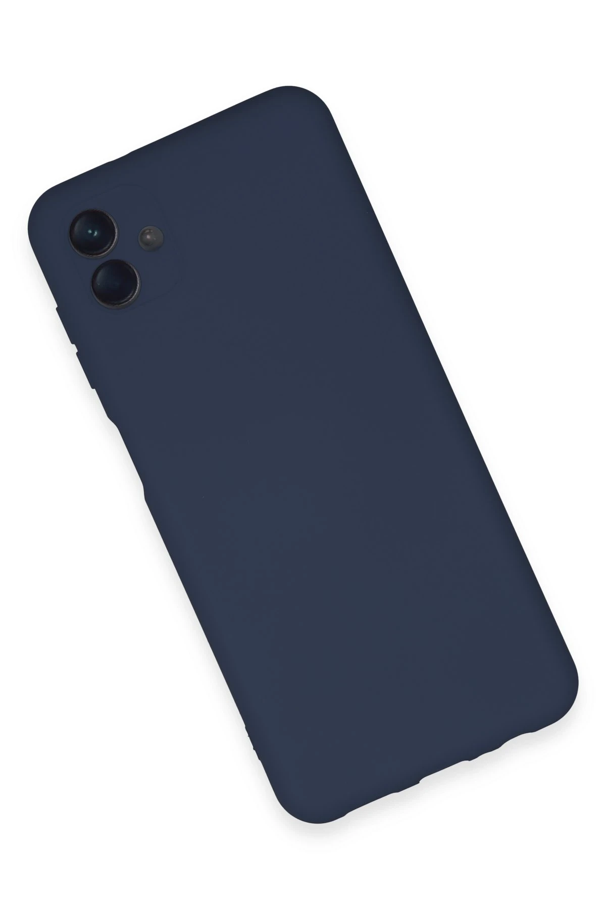 Newface Samsung Galaxy A04E Kılıf Nano içi Kadife Silikon - Lacivert