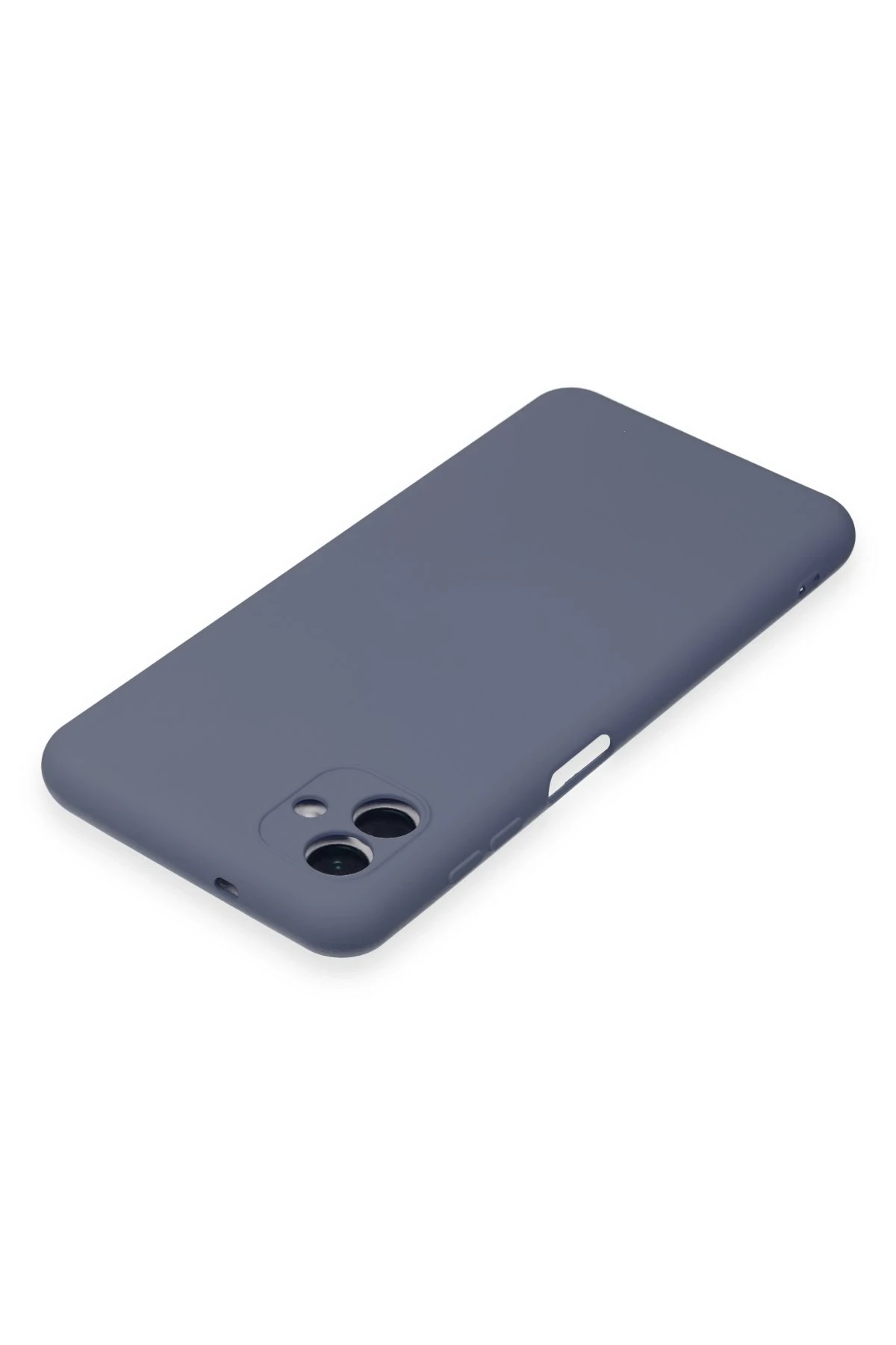 Newface Samsung Galaxy A04E Kılıf Nano içi Kadife Silikon - Gri