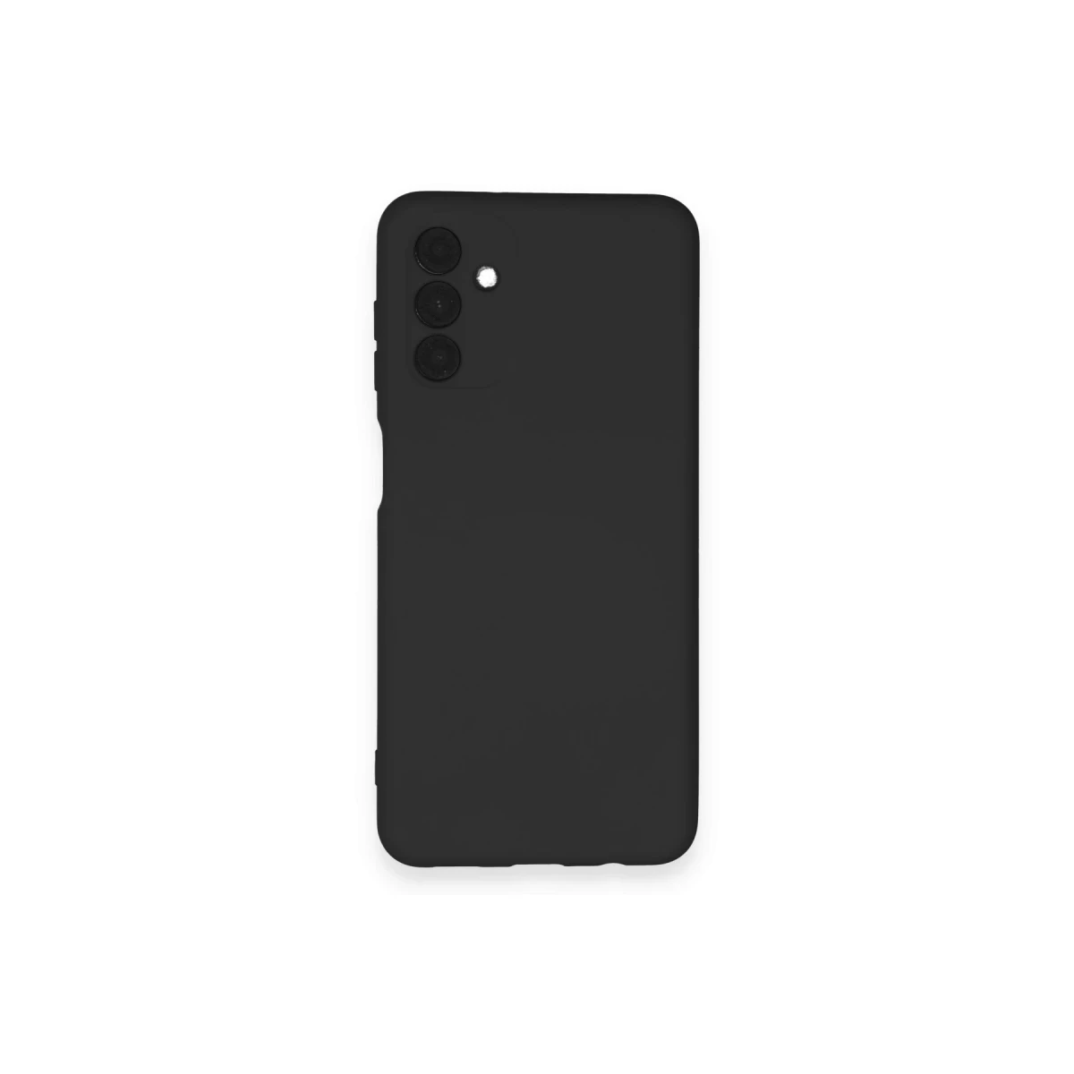 Newface Samsung Galaxy A14 4G Kılıf Nano içi Kadife Silikon - Siyah