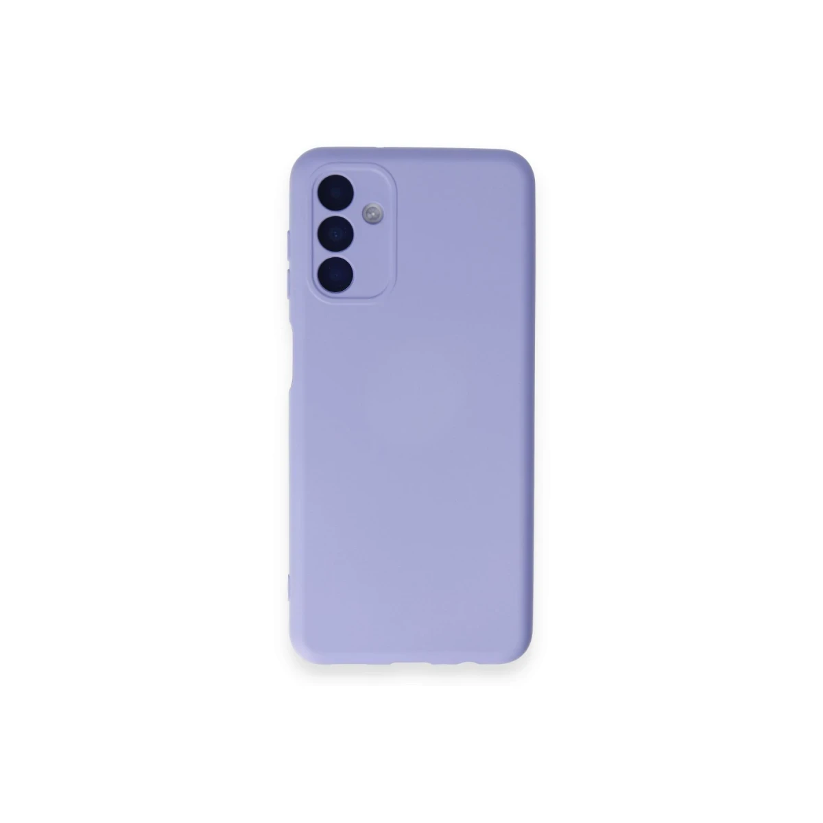 Newface Samsung Galaxy A14 4G Kılıf Nano içi Kadife Silikon - Lila