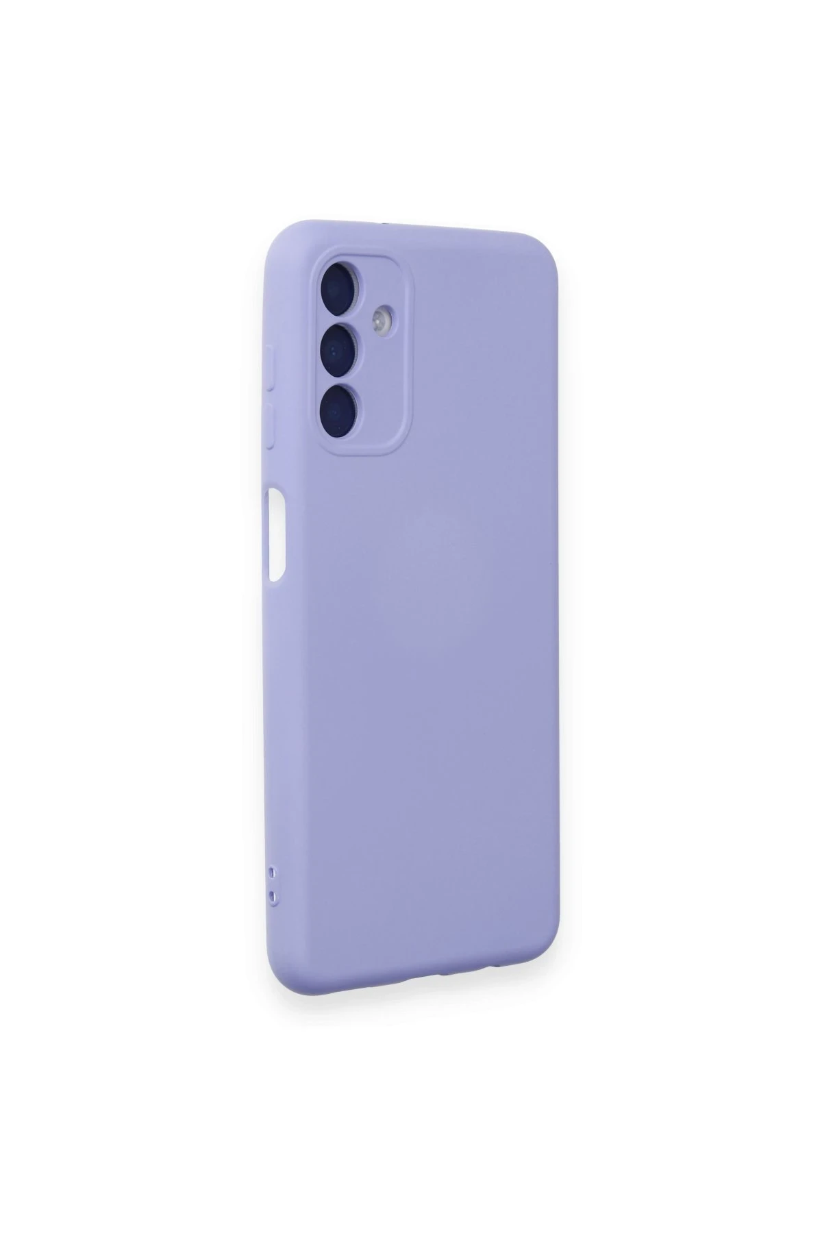 Newface Samsung Galaxy A14 4G Kılıf Nano içi Kadife Silikon - Lila
