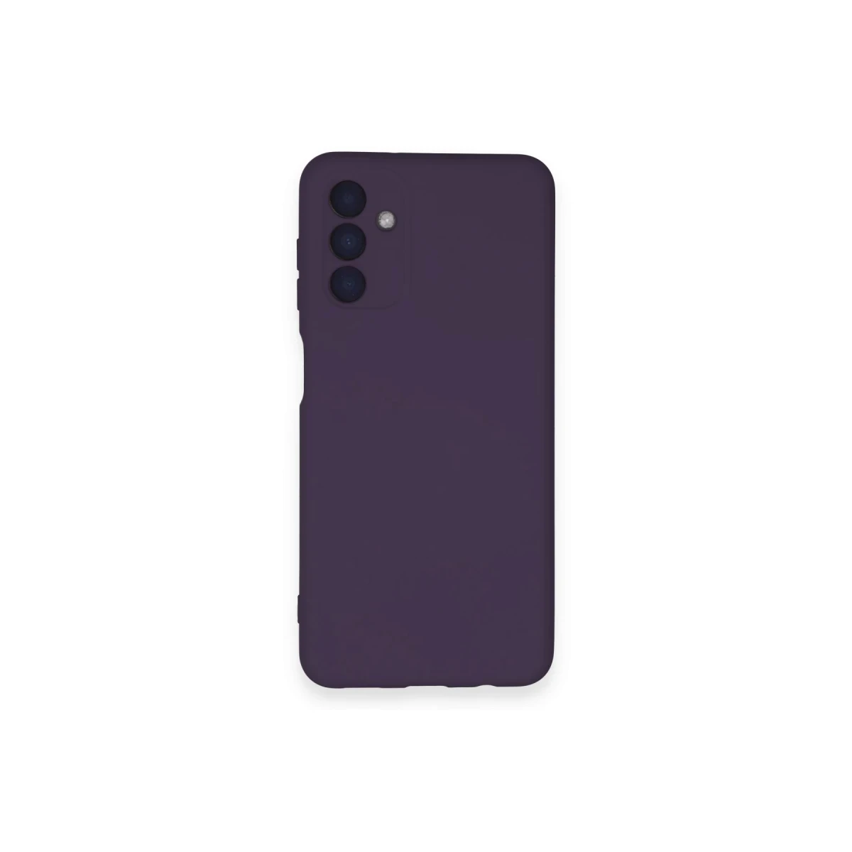 Newface Samsung Galaxy A14 4G Kılıf Nano içi Kadife Silikon - Mor