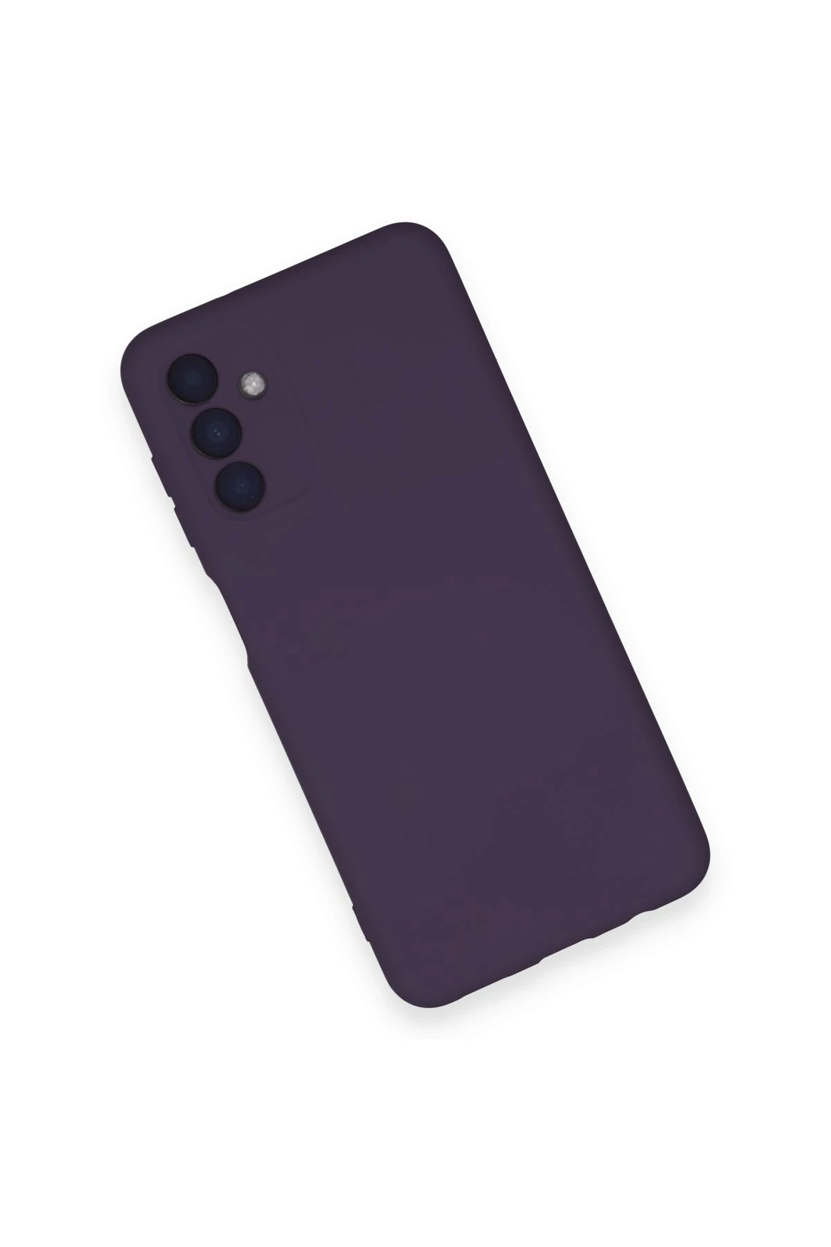 Newface Samsung Galaxy A14 4G Kılıf Nano içi Kadife Silikon - Mor