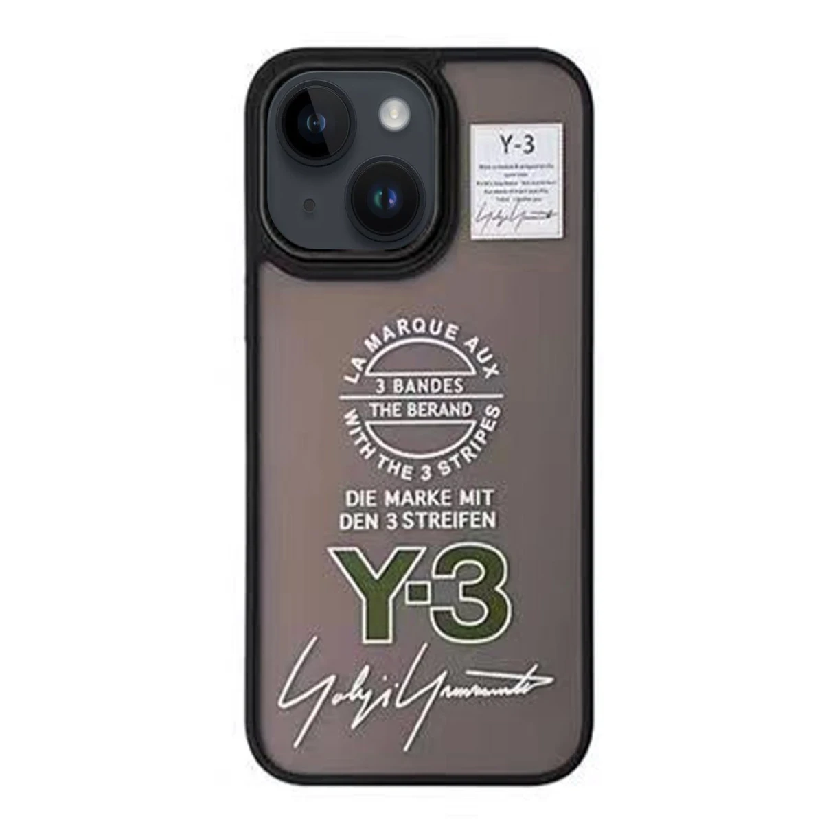 Movenchy Apple iPhone 15 Terra Desenli Kapak - Siyah - 1 — görsel 4