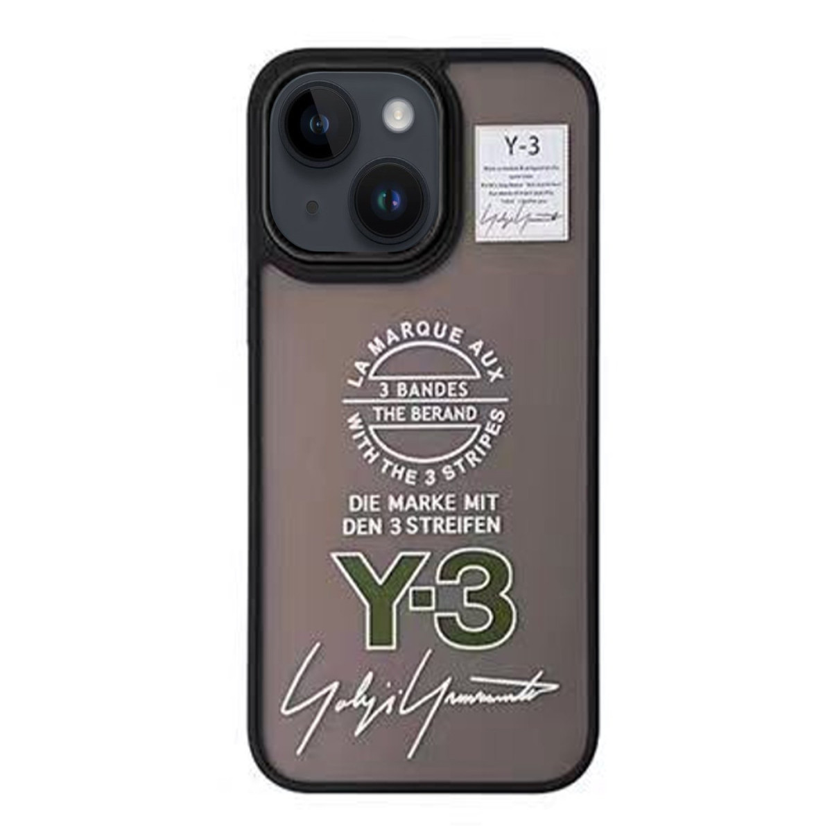 Movenchy Apple iPhone 15 Terra Desenli Kapak - Siyah - 1 — görsel 7