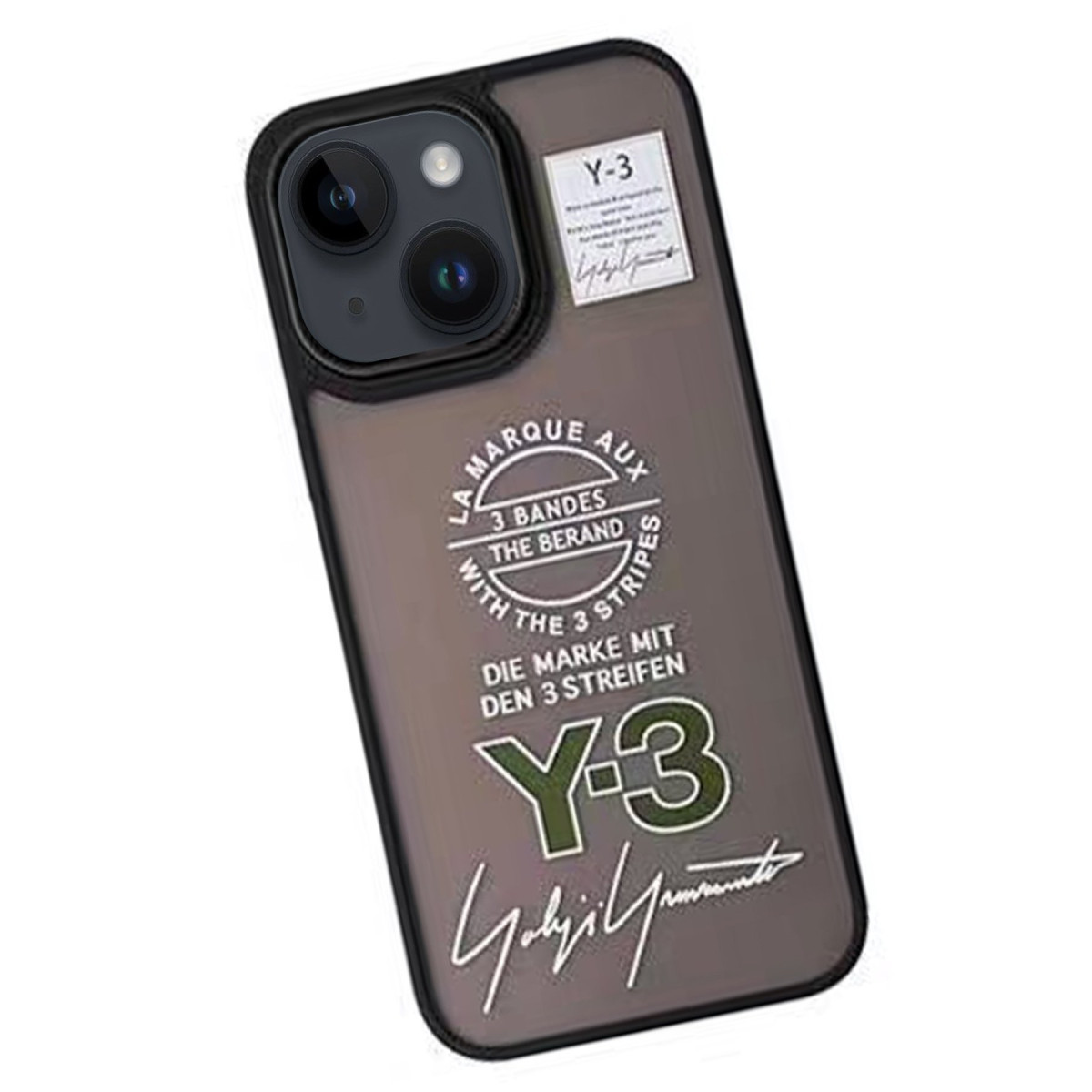Movenchy Apple iPhone 15 Terra Desenli Kapak - Siyah - 1 — görsel 8