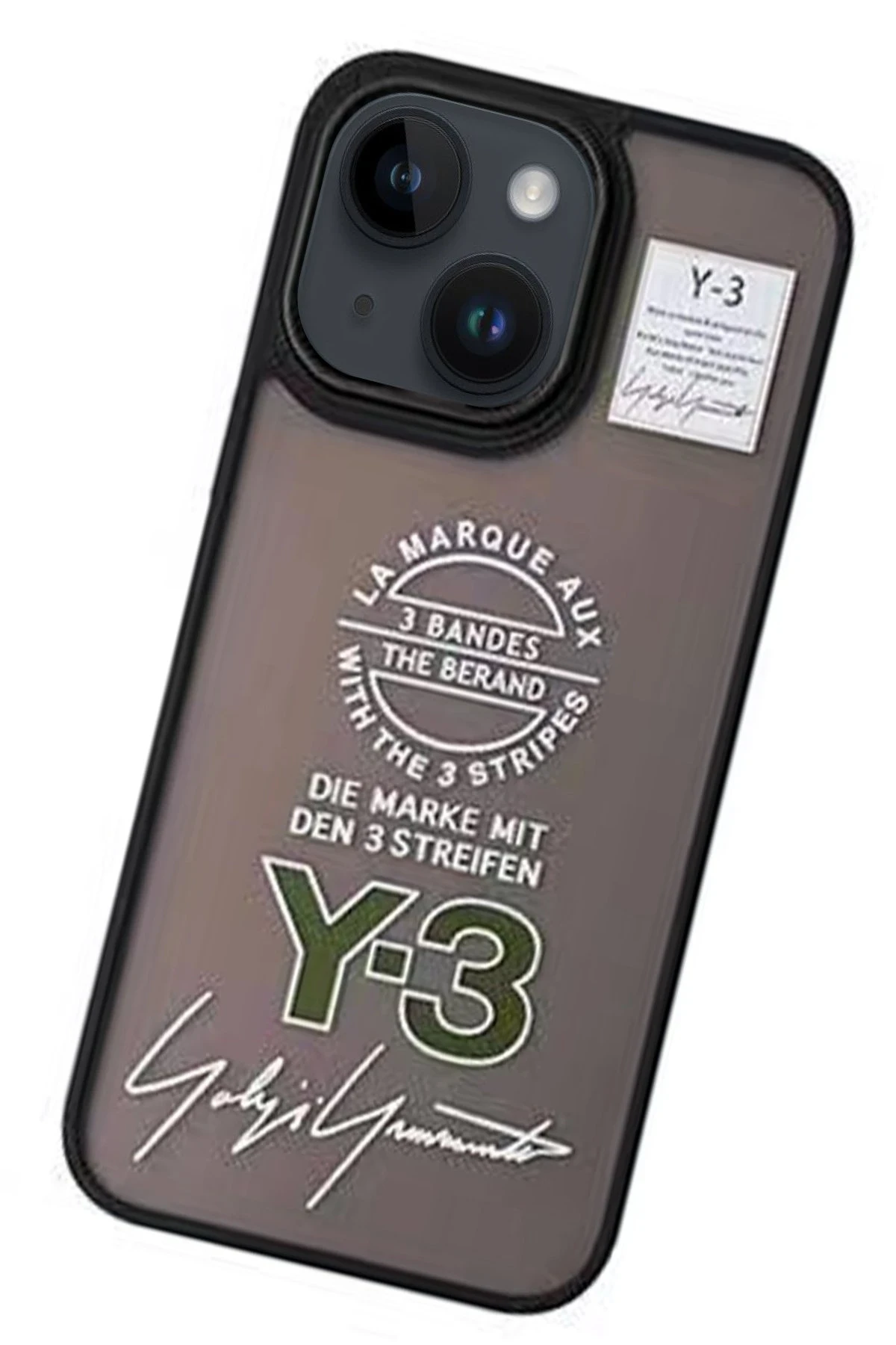 Movenchy Apple iPhone 15 Terra Desenli Kapak - Siyah - 1 — görsel 3