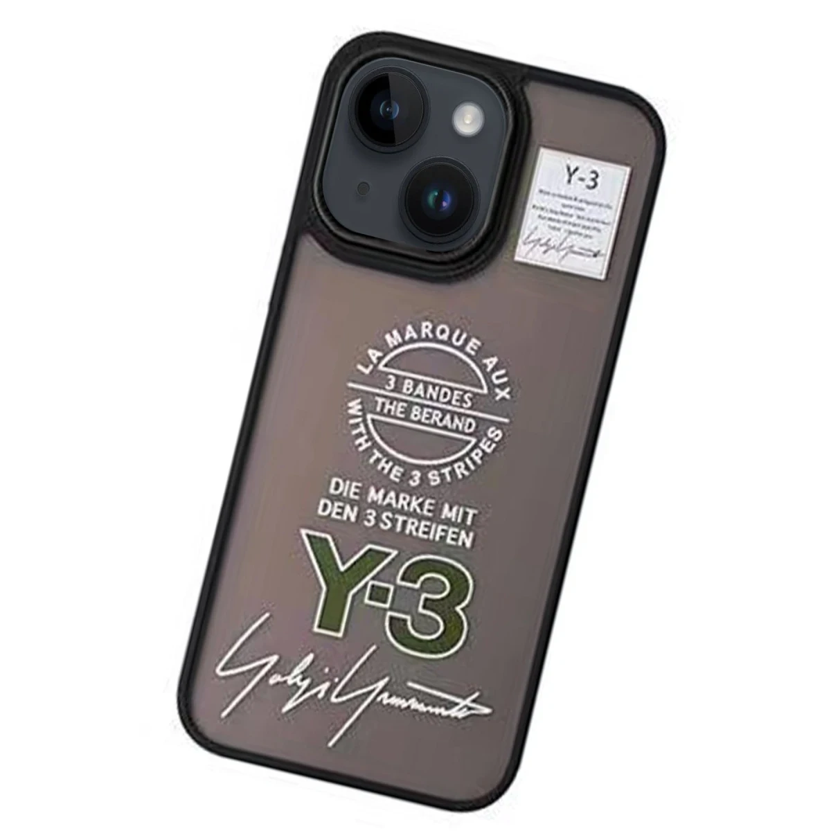 Movenchy Apple iPhone 15 Terra Desenli Kapak - Siyah - 1 — görsel 6