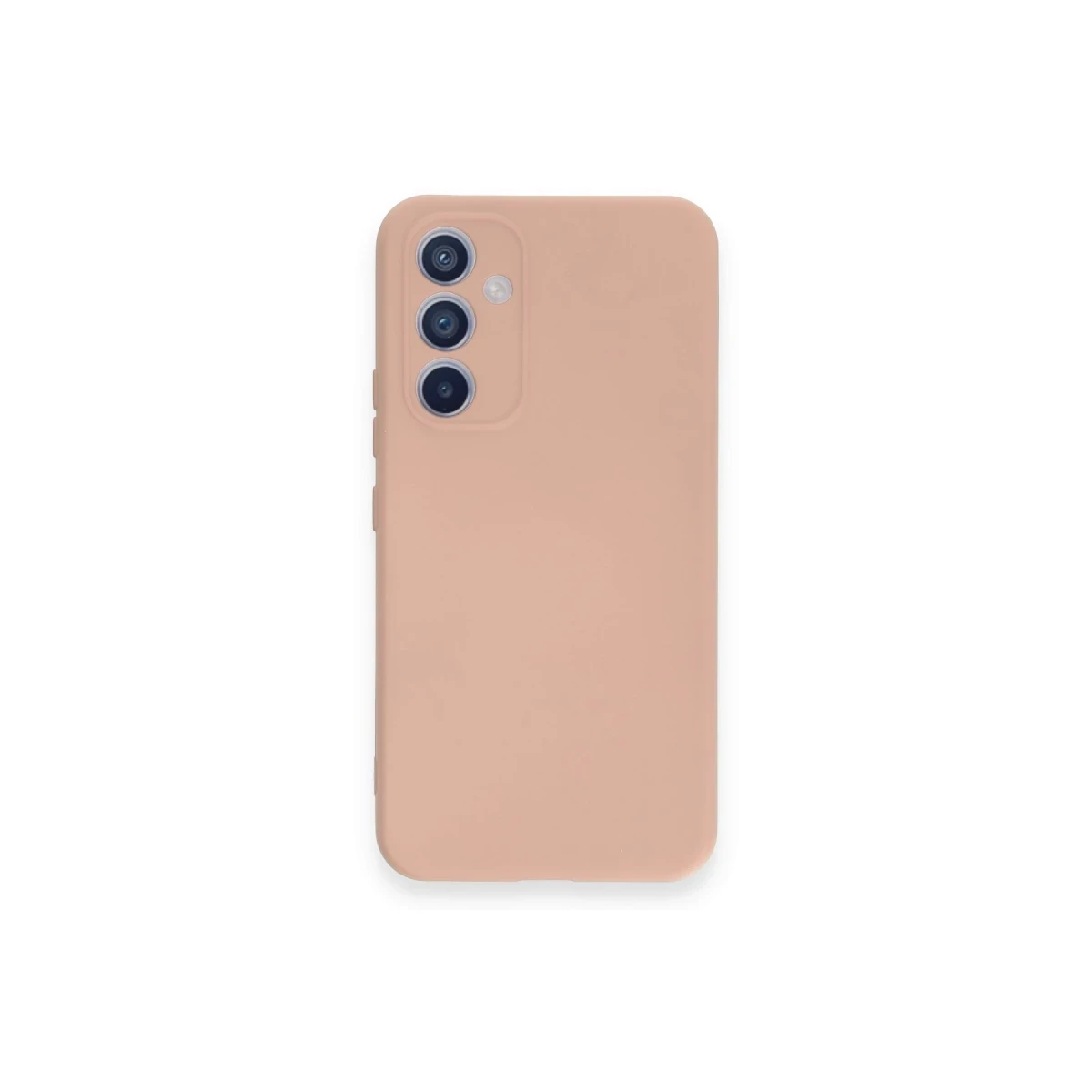 Newface Samsung Galaxy A34 5G Kılıf Nano içi Kadife Silikon - Pudra