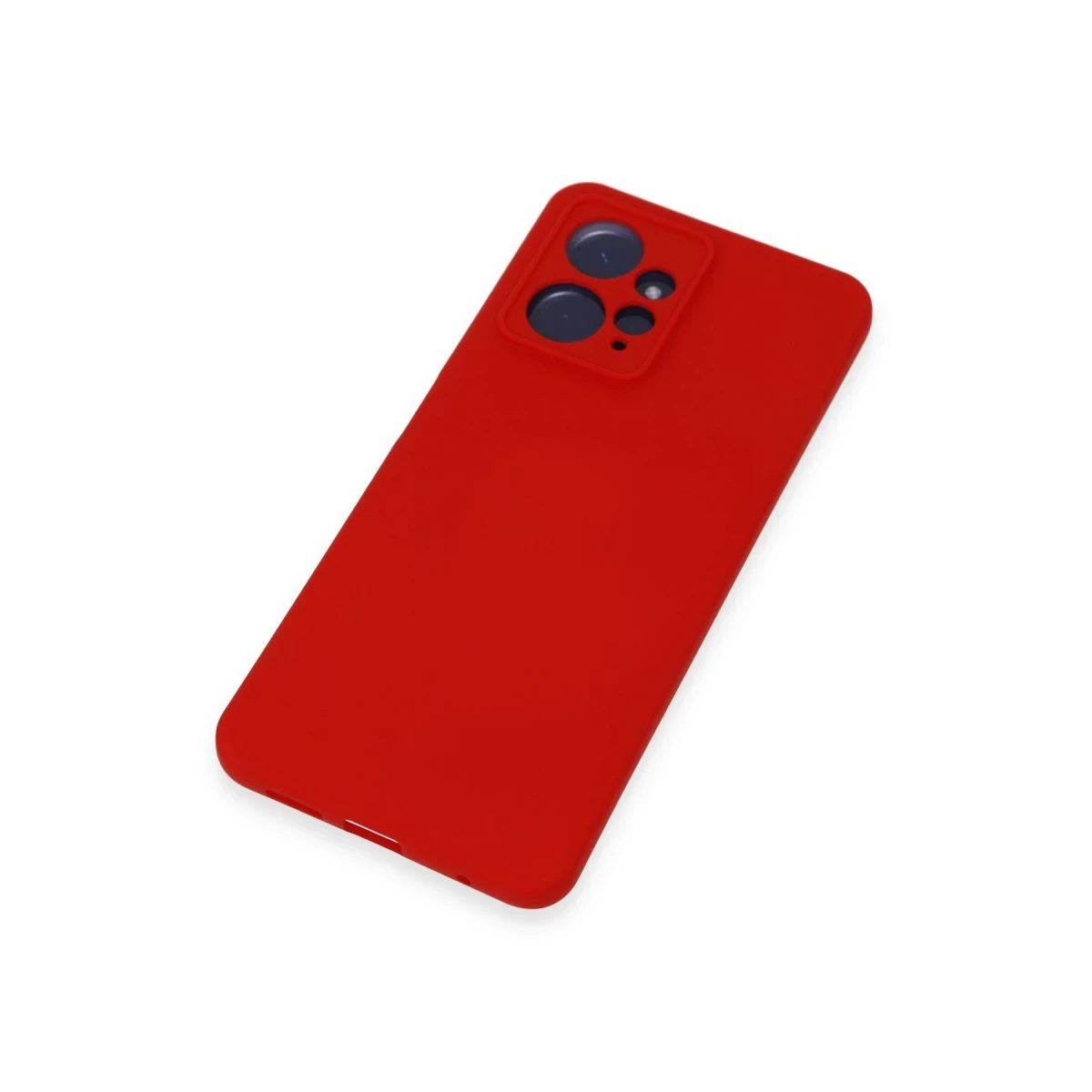 Xiaomi Redmi Note 12 4G Kılıf Nano içi Kadife Silikon - Kırmızı
