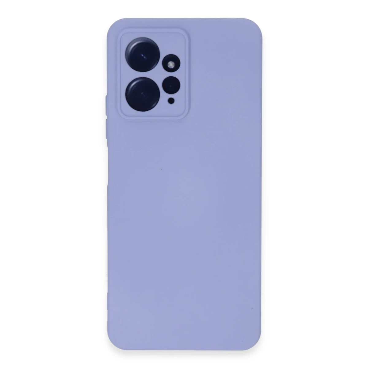 Newface Xiaomi Redmi Note 12 4G Kılıf Nano içi Kadife Silikon - Lila