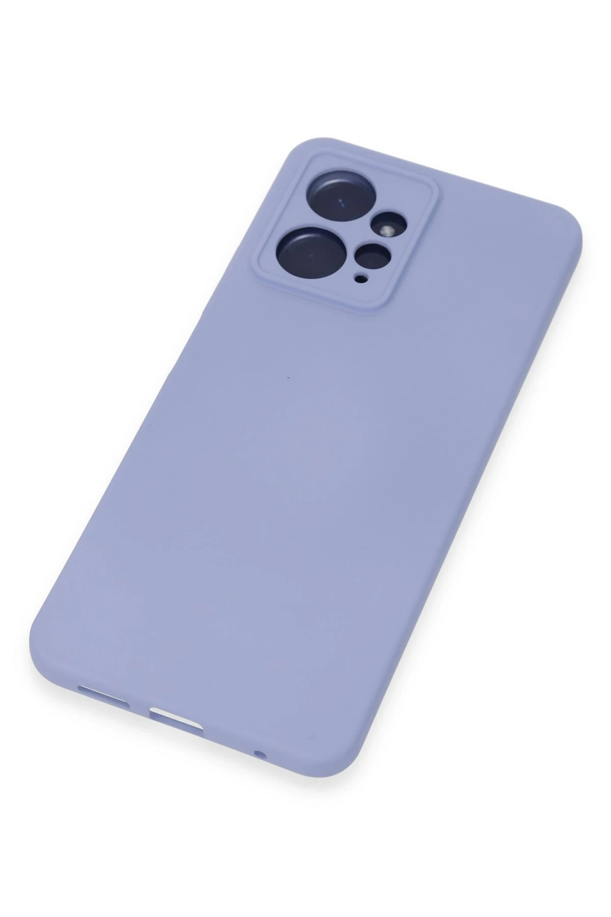 Newface Xiaomi Redmi Note 12 4G Kılıf Nano içi Kadife Silikon - Lila