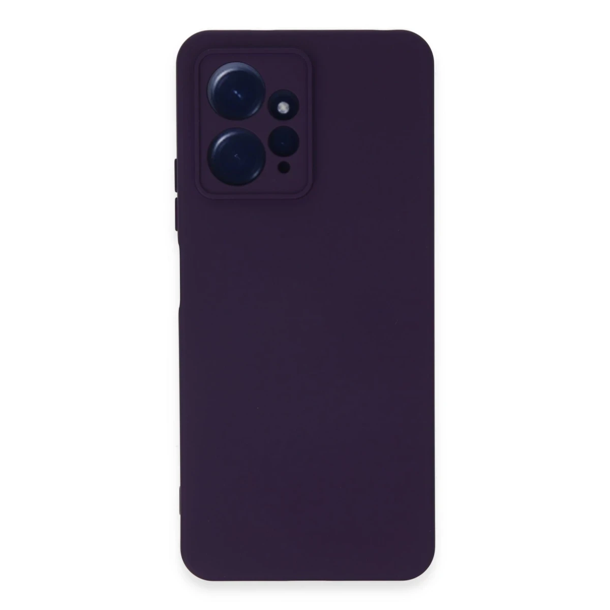 Newface Xiaomi Redmi Note 12 4G Kılıf Nano içi Kadife Silikon - Mor
