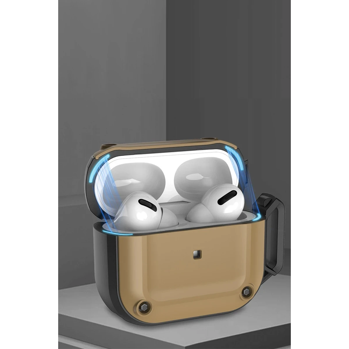 Movenchy Apple Airpods Pro 2 (2.nesil) Asgard Kılıf - Siyah — görsel 5