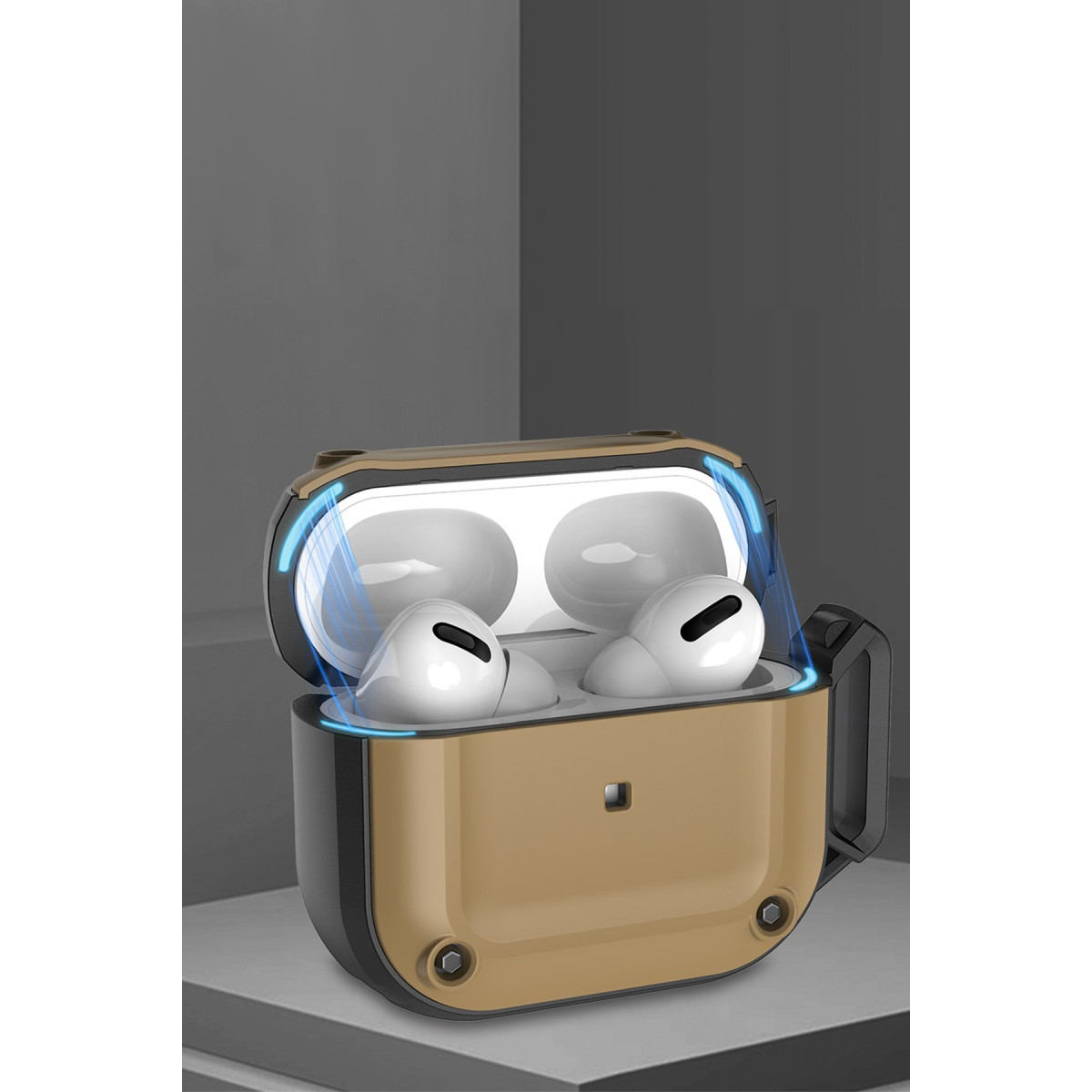 Movenchy Apple Airpods Pro 2 (2.nesil) Asgard Kılıf - Siyah — görsel 8