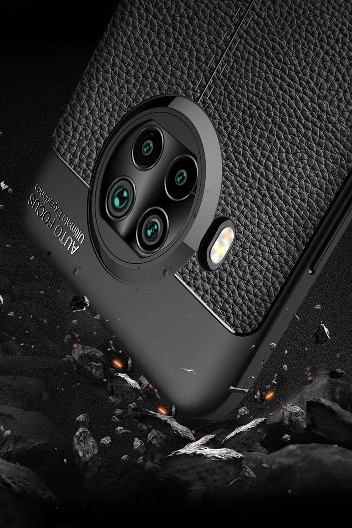 Newface Xiaomi Mi 10T Lite Kılıf Auto Focus Kapak - Lacivert