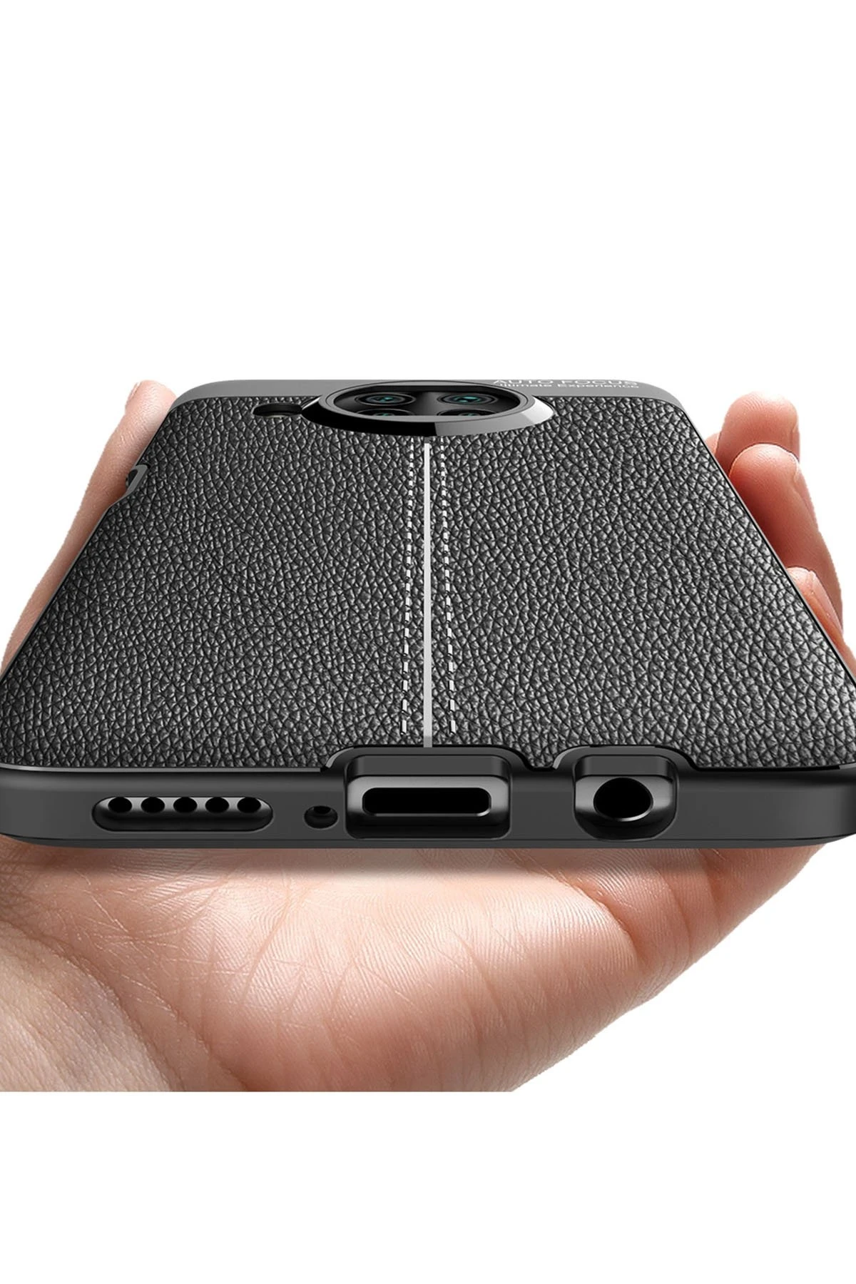 Newface Xiaomi Mi 10T Lite Kılıf Auto Focus Kapak - Lacivert