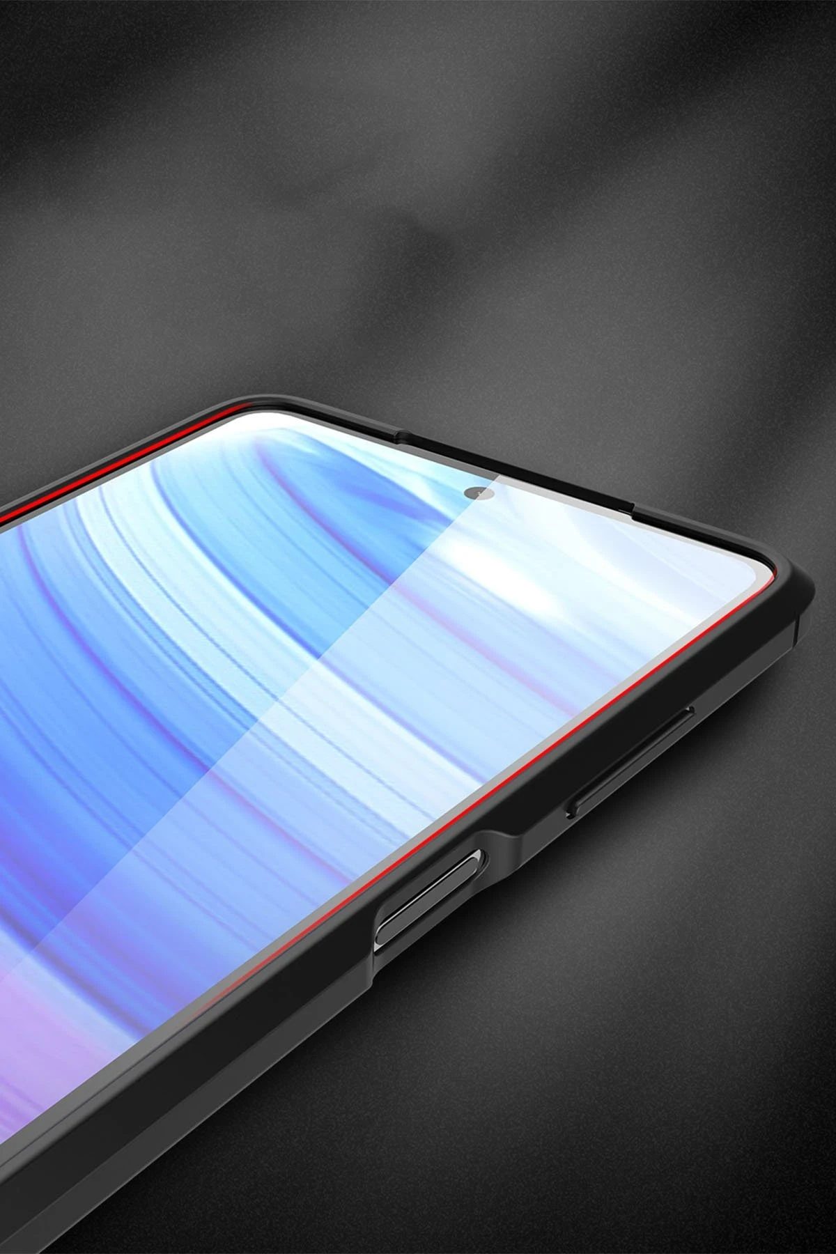 Newface Xiaomi Pocophone X3 Kılıf Auto Focus Kapak - Kırmızı