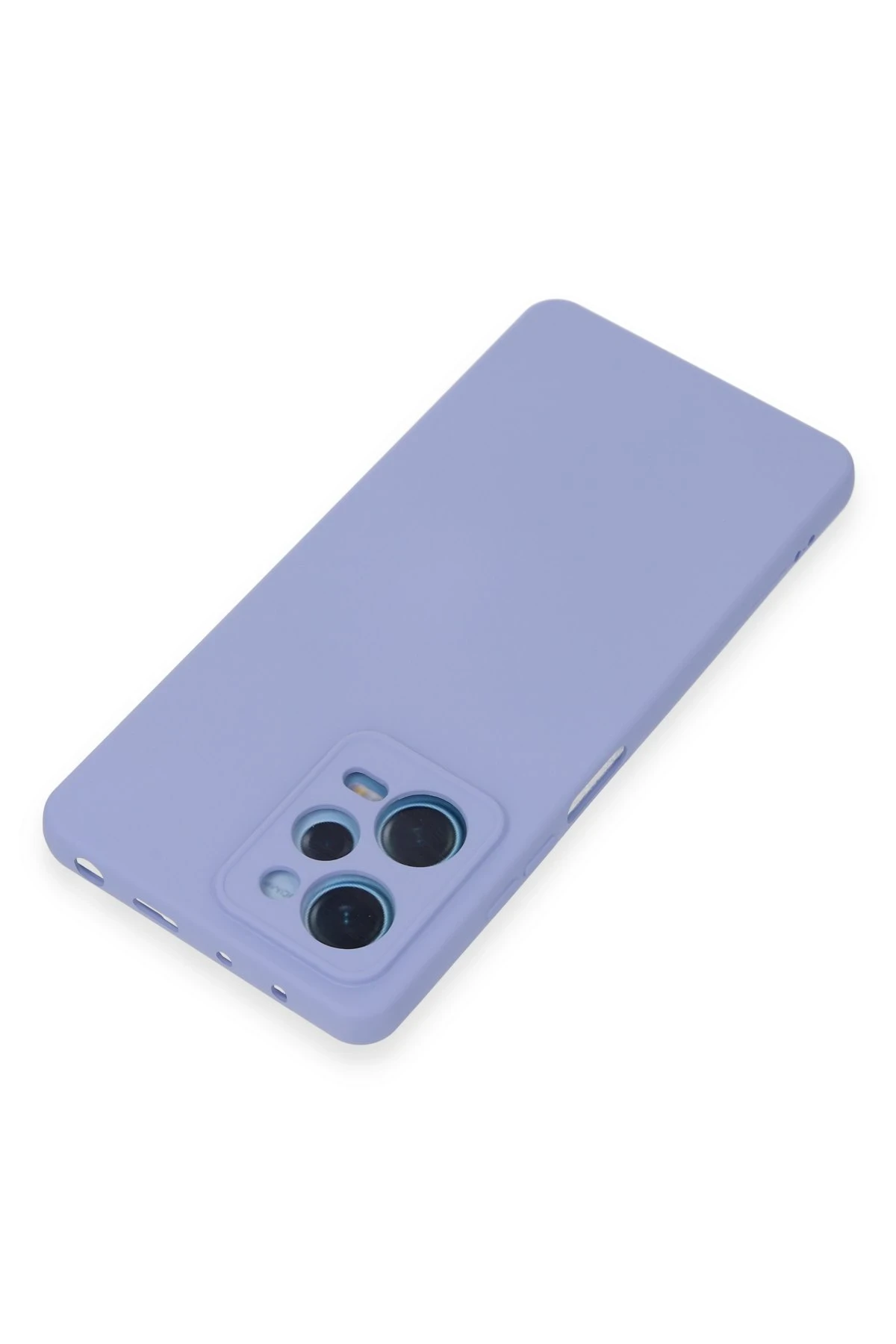 Newface Xiaomi Redmi Note 12 Pro 5G Kılıf Nano içi Kadife Silikon - Lila