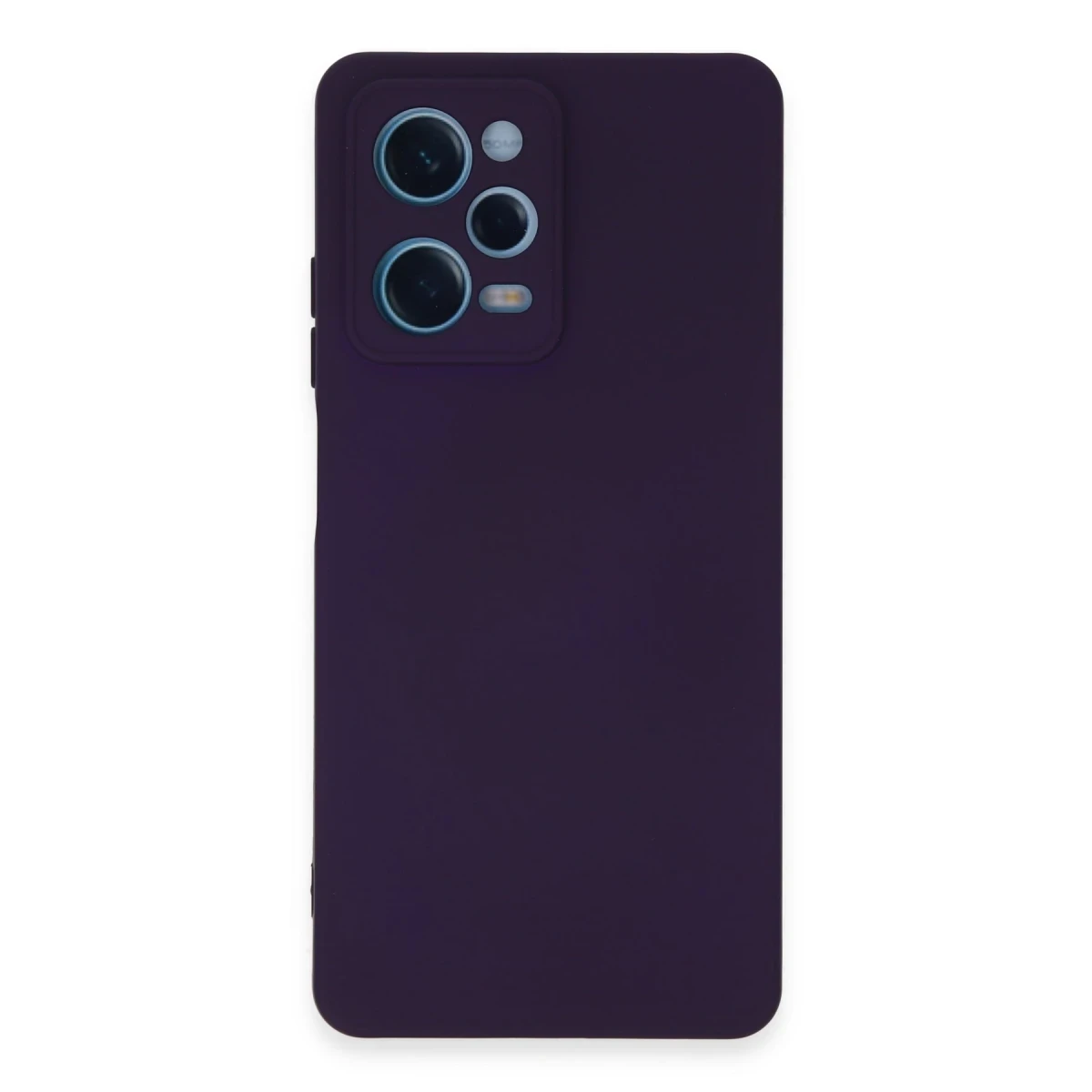 Newface Xiaomi Redmi Note 12 Pro 5G Kılıf Nano içi Kadife Silikon - Mor