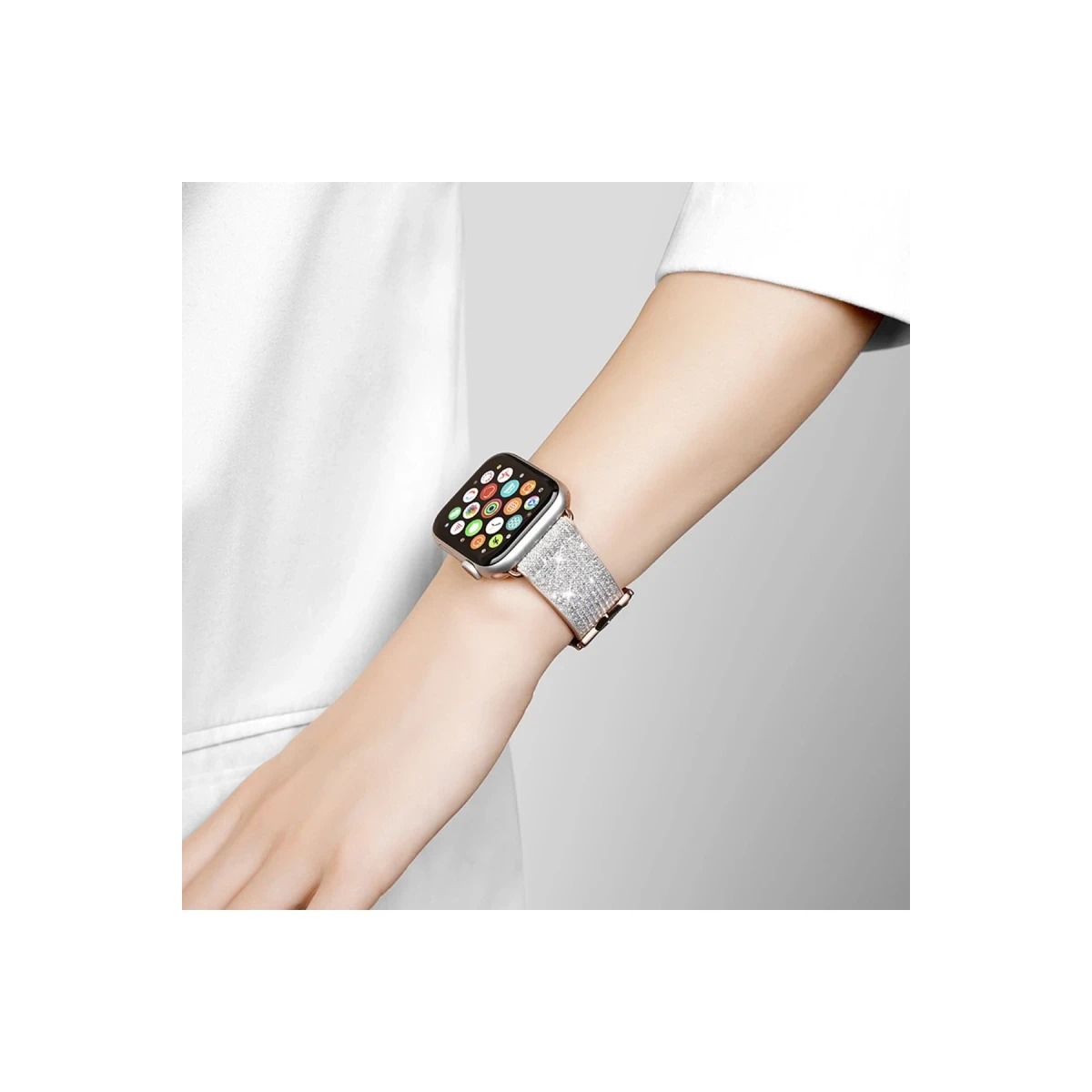 Movenchy Apple Watch 38mm Blink Kordon - Siyah — görsel 8