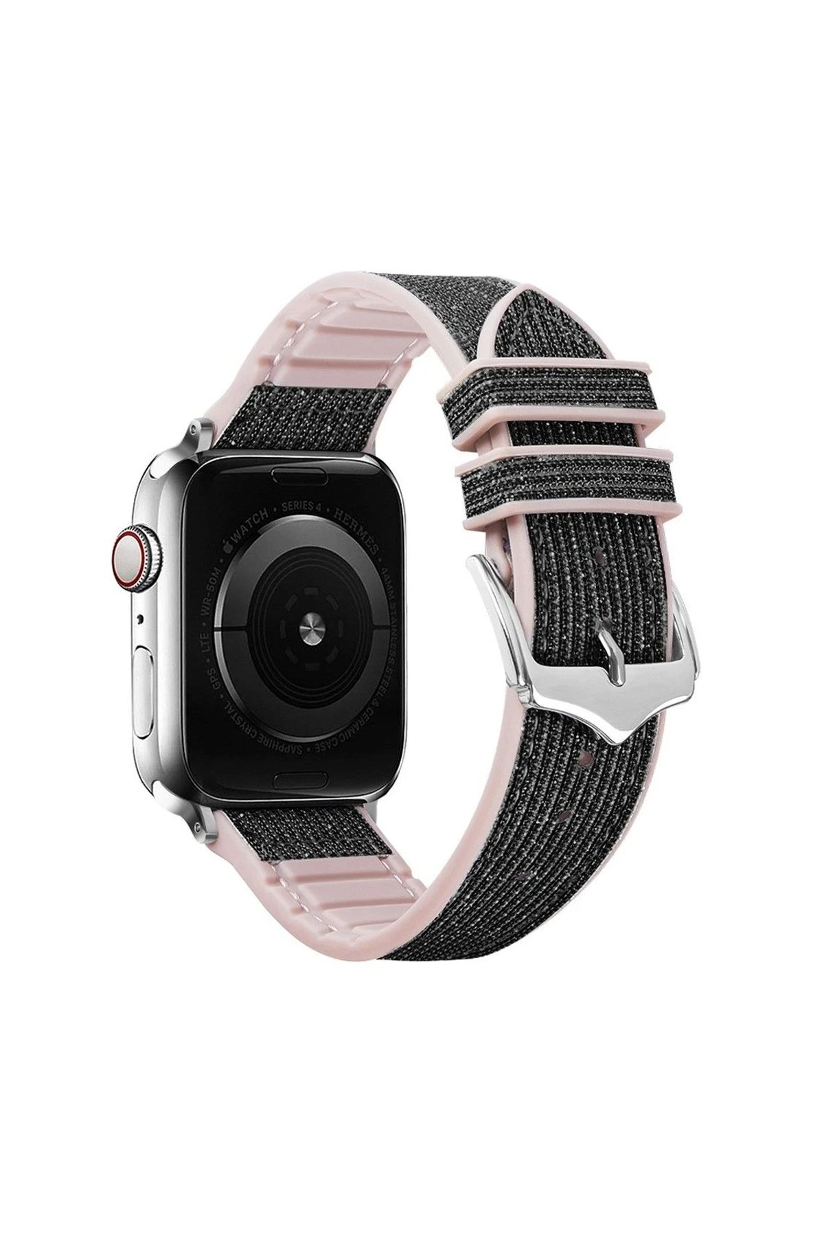 Movenchy Apple Watch 45mm Blink Kordon - Siyah