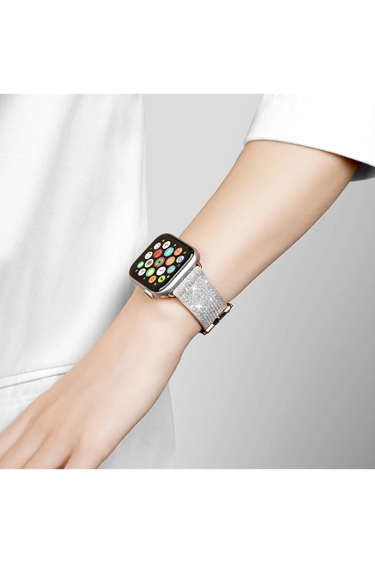 Movenchy Apple Watch 45mm Blink Kordon - Siyah — görsel 4
