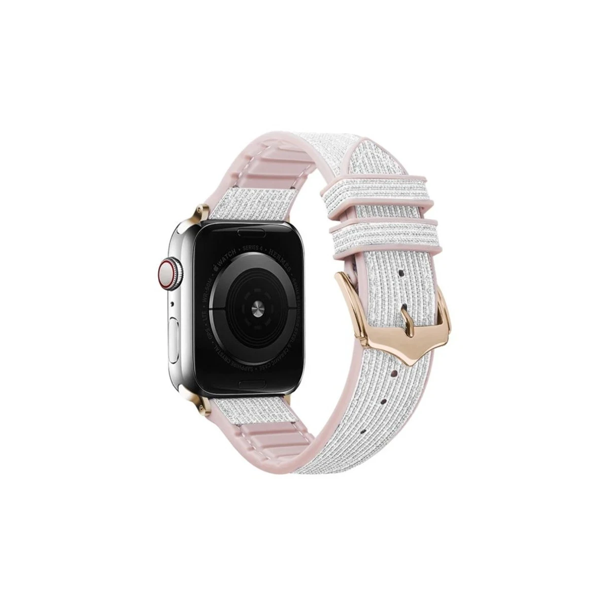 Movenchy Apple Watch 45mm Blink Kordon - Beyaz