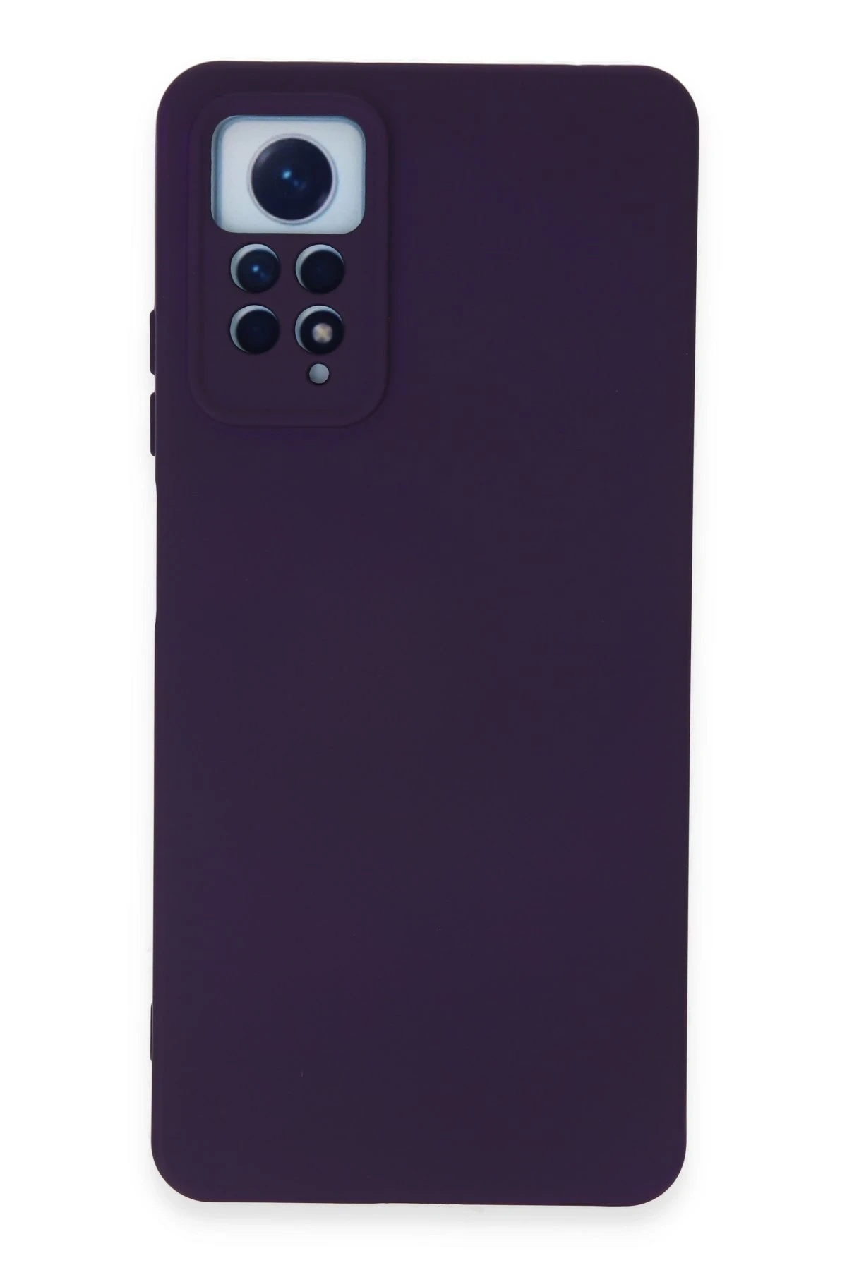 Newface Xiaomi Redmi Note 12 Pro 4G Kılıf Nano içi Kadife Silikon - Mor