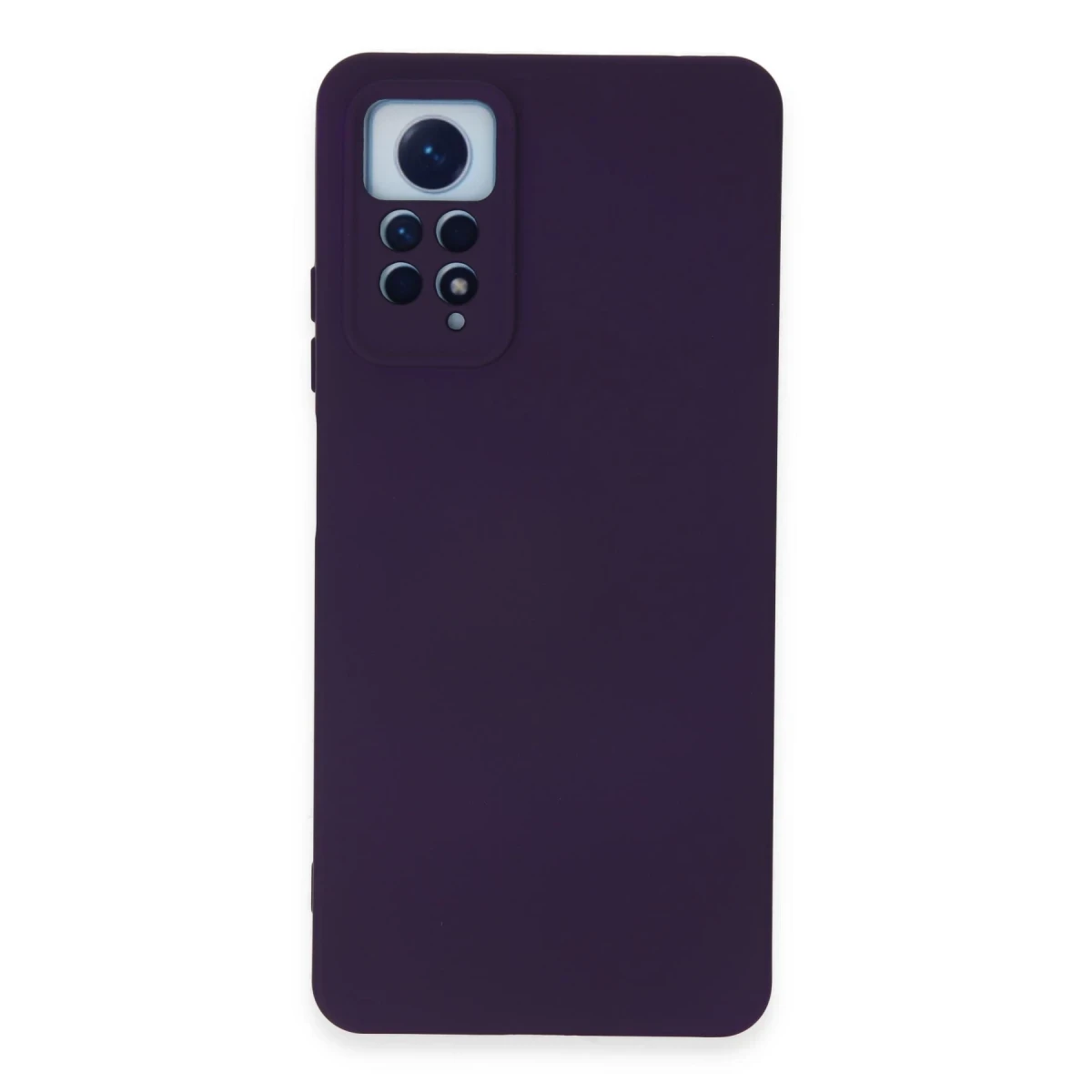 Newface Xiaomi Redmi Note 12 Pro 4G Kılıf Nano içi Kadife Silikon - Mor