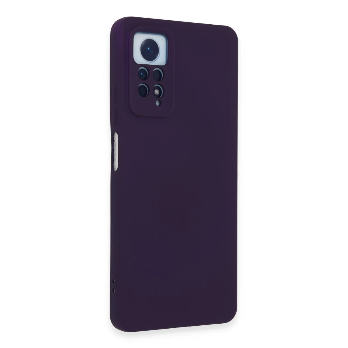 Newface Xiaomi Redmi Note 12 Pro 4G Kılıf Nano içi Kadife Silikon - Mor